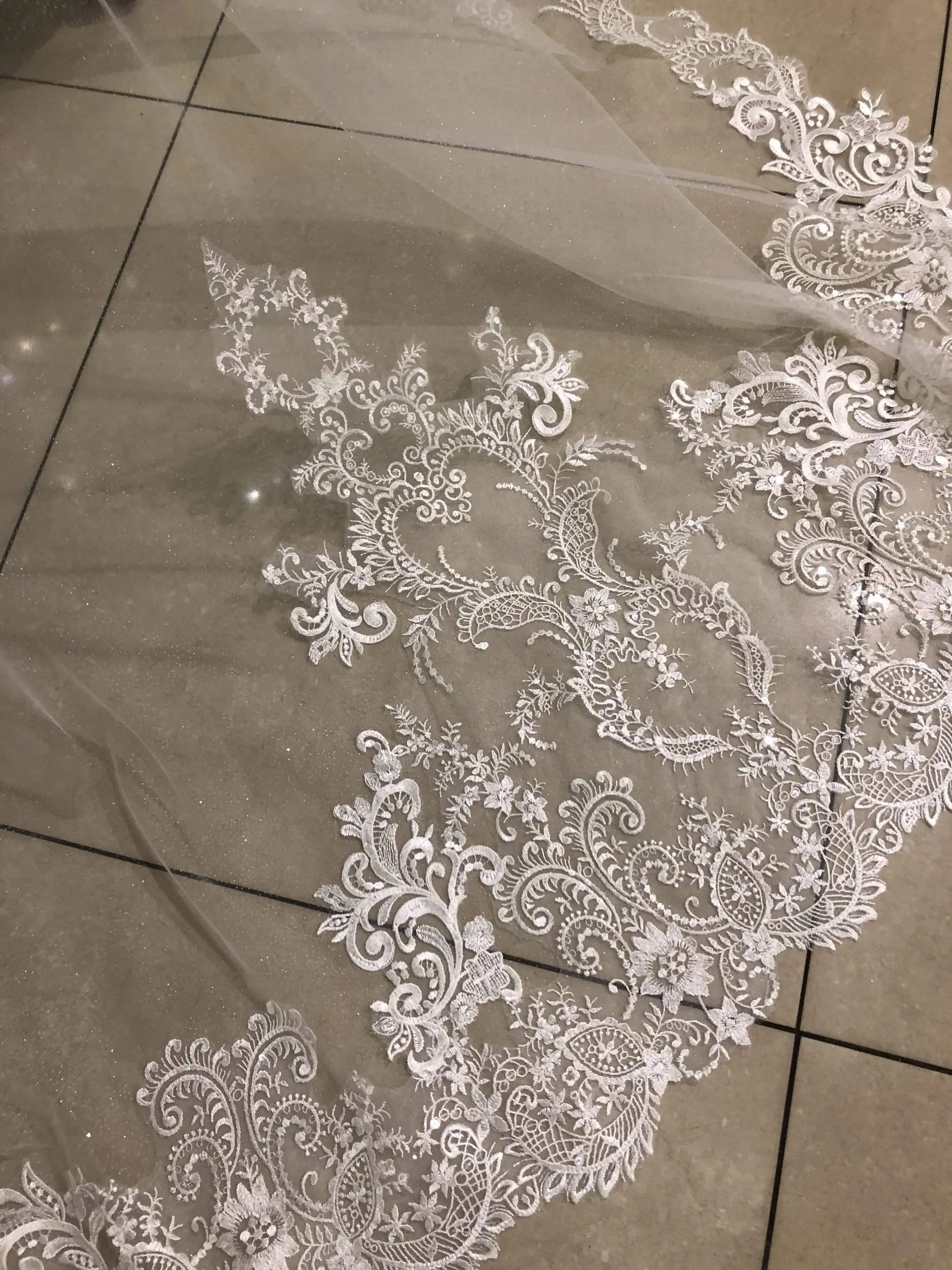 Spanish Style Veil OB7962 sold by Olivia Bottega product image thumbnail 2