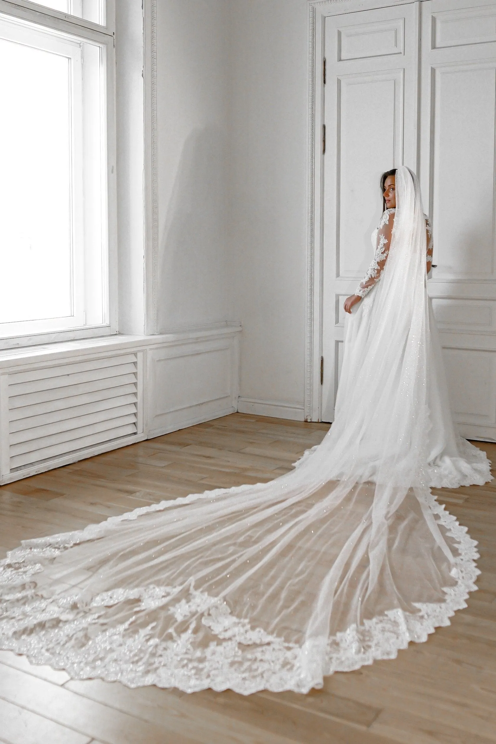 Wedding Veil Nuria sold by Olivia Bottega