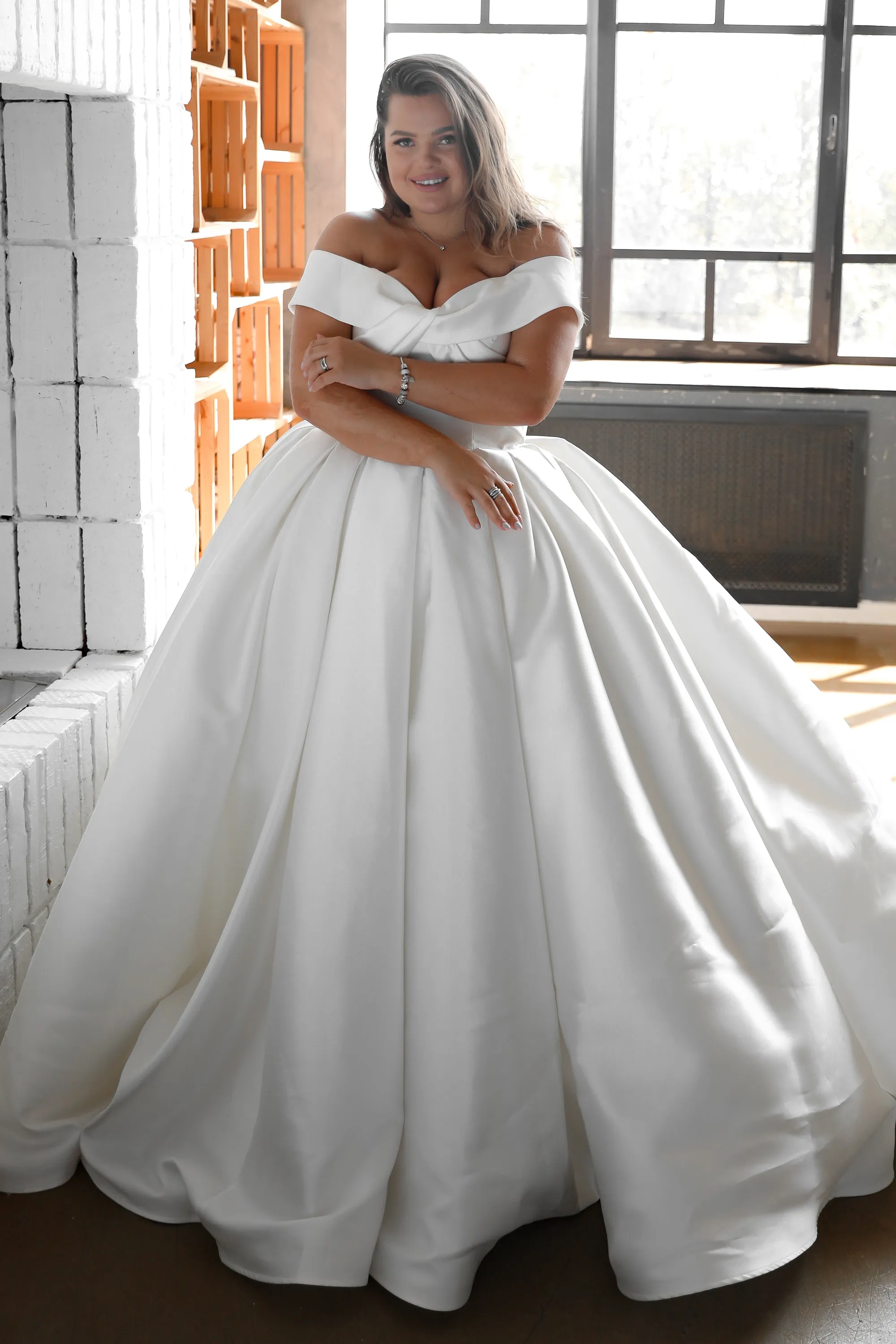 Plus Size Wedding Dress Seiliny sold by Olivia Bottega