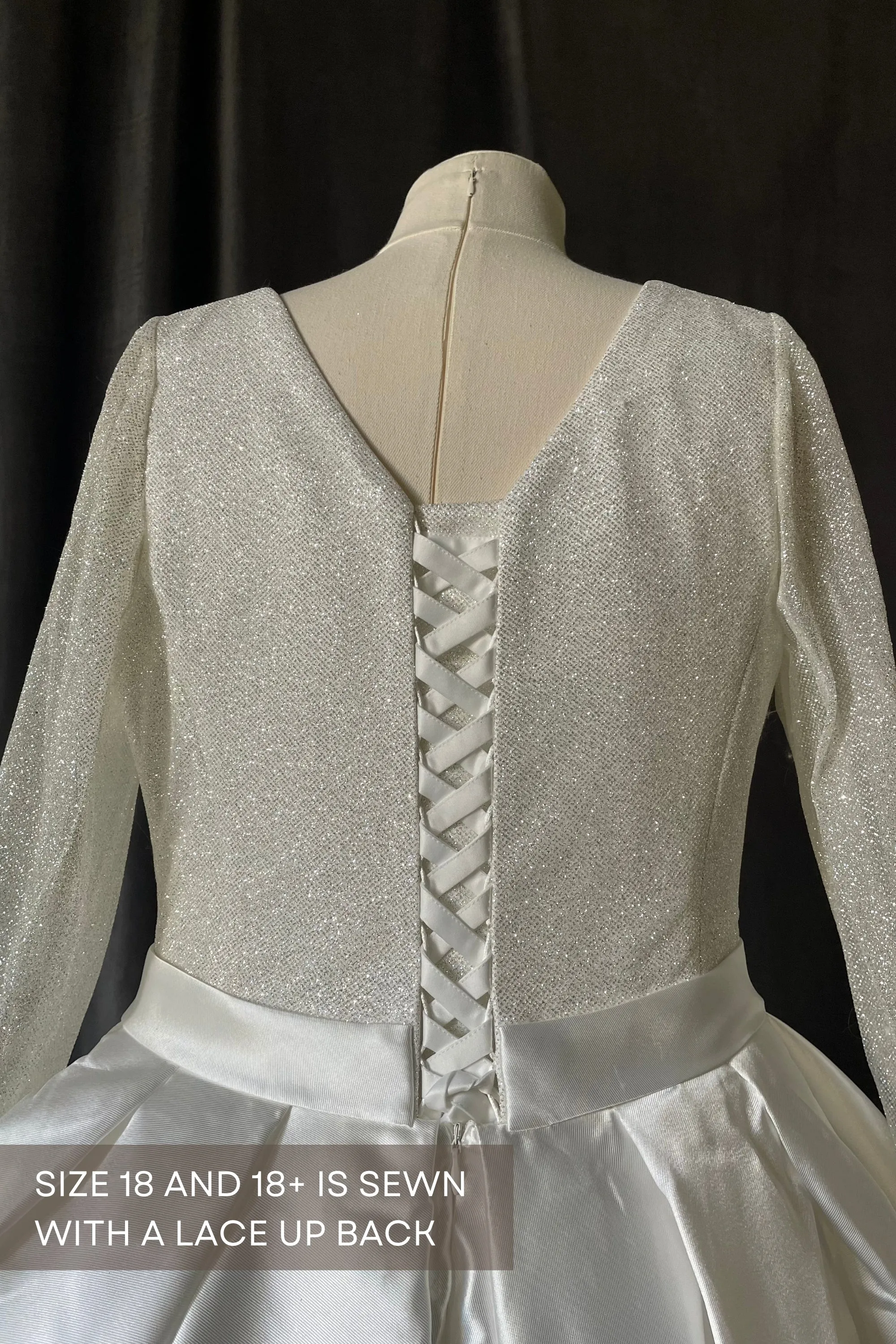 A-line Mikado Wedding Dress Koussindy sold by Olivia Bottega product image thumbnail 5