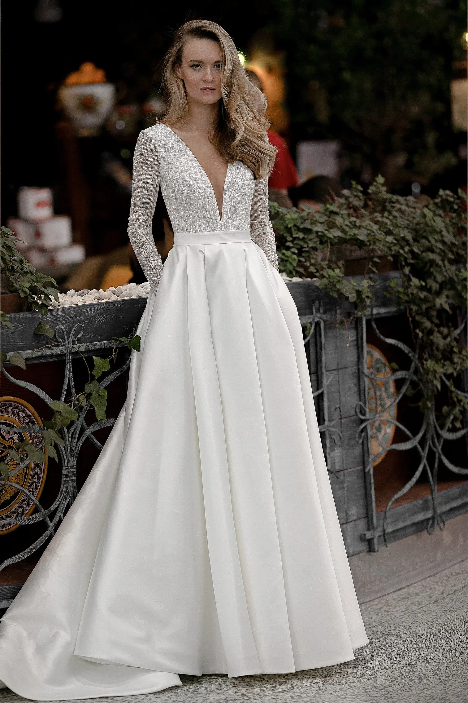 A-line Mikado Wedding Dress Koussindy sold by Olivia Bottega
