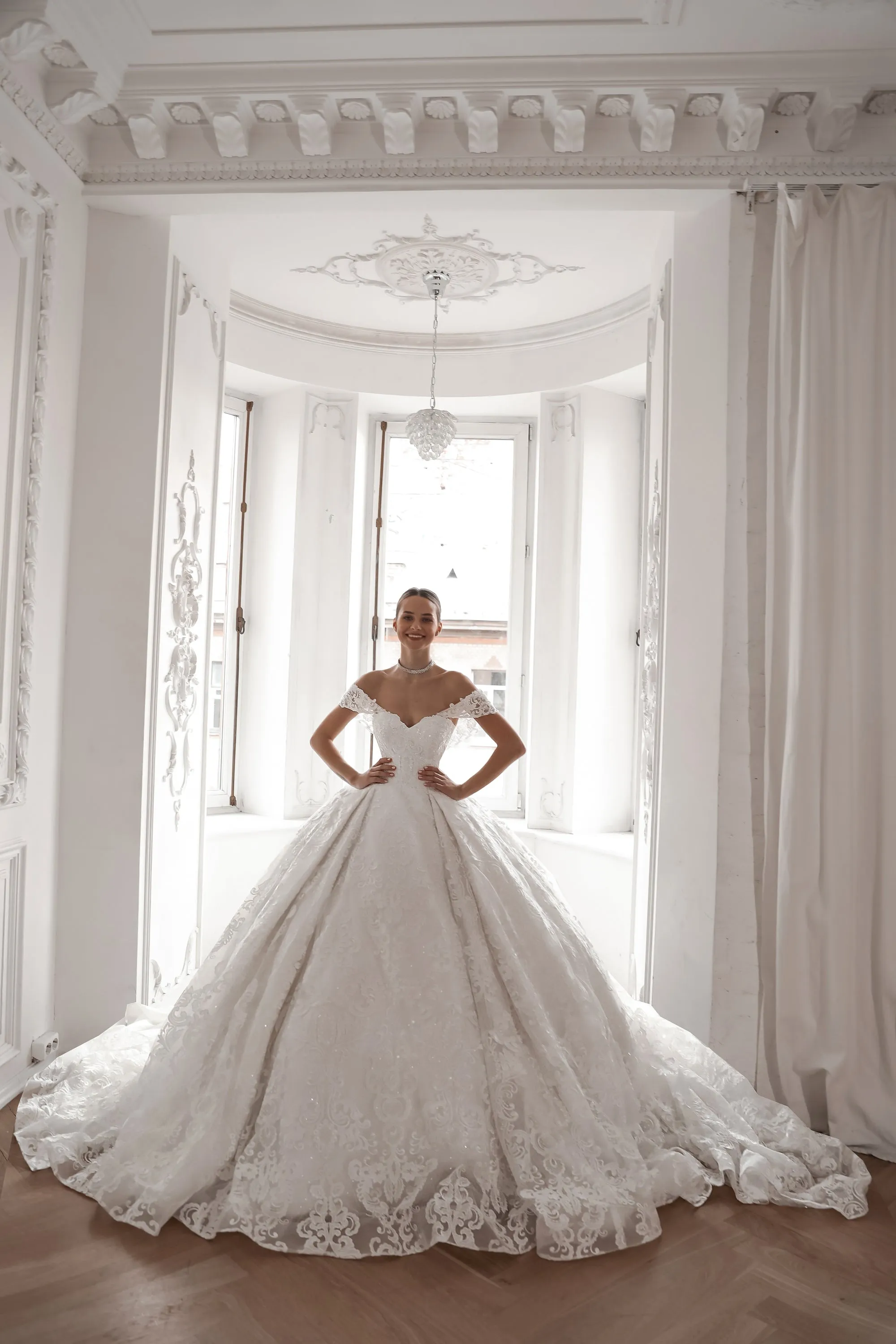 Lace Ball Gown Elmi sold by Olivia Bottega product image thumbnail 4