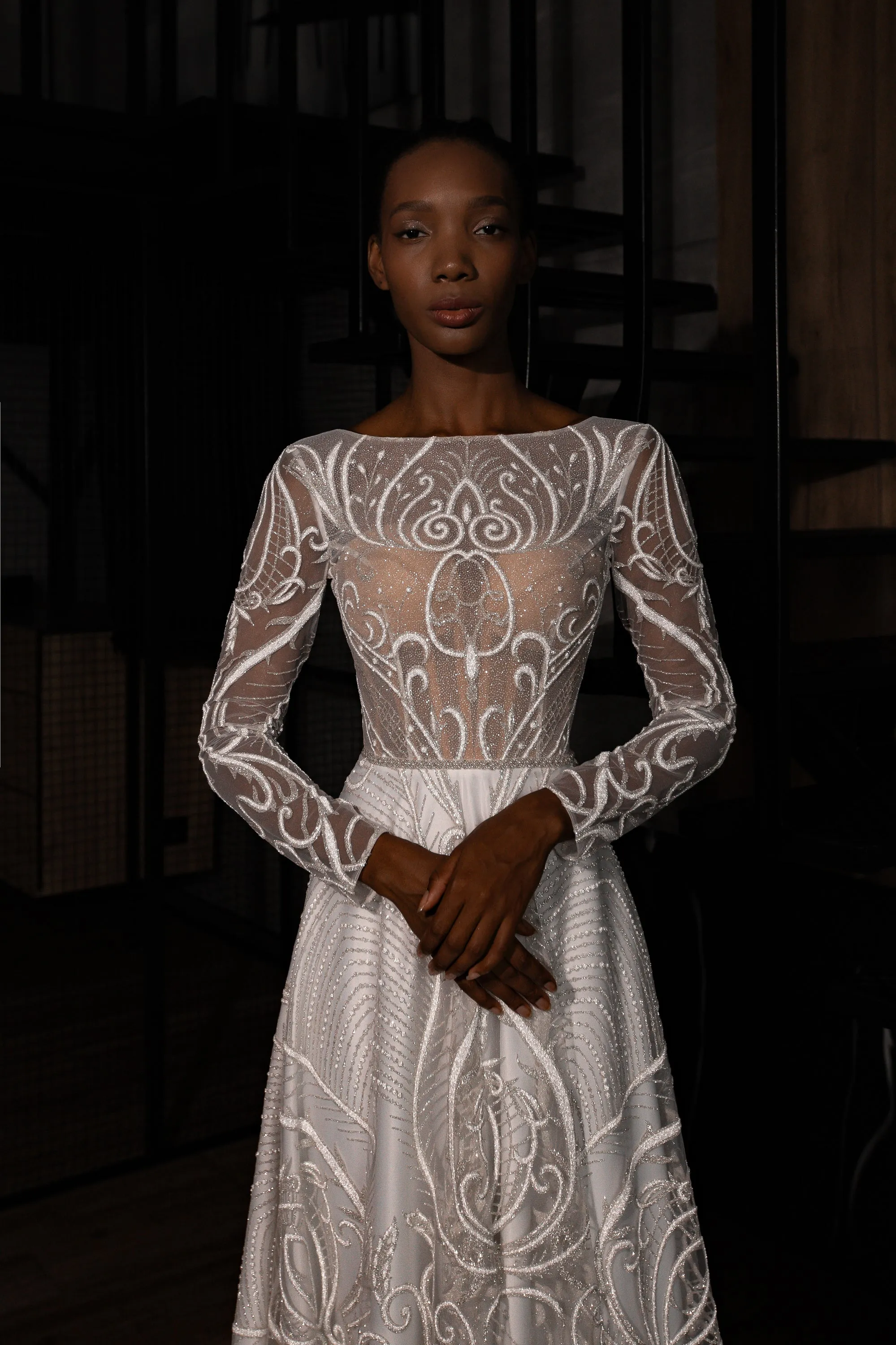 Lace A-line Wedding Dress Toba sold by Olivia Bottega product image thumbnail 3