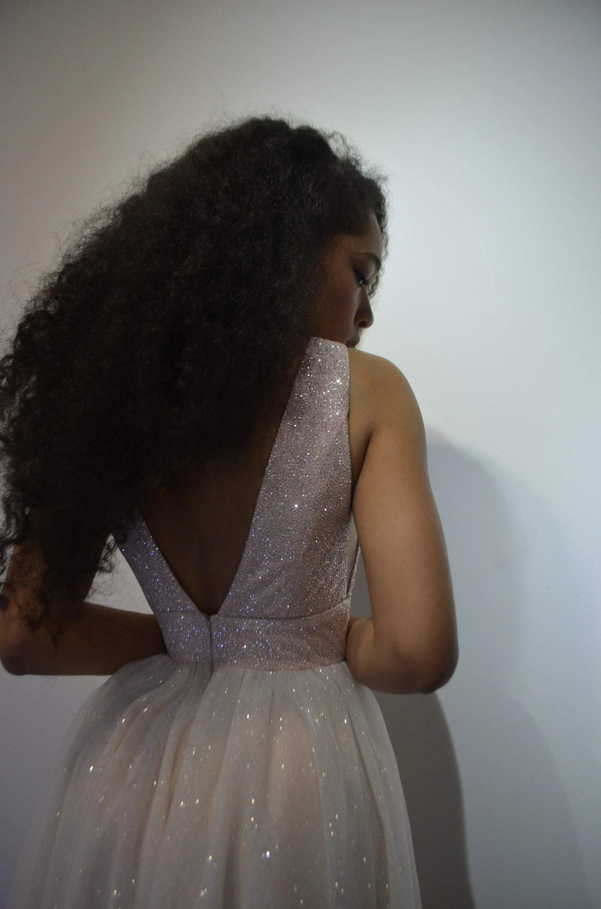 Glitter Midi Evening Dress Malone sold by Olivia Bottega product image thumbnail 4