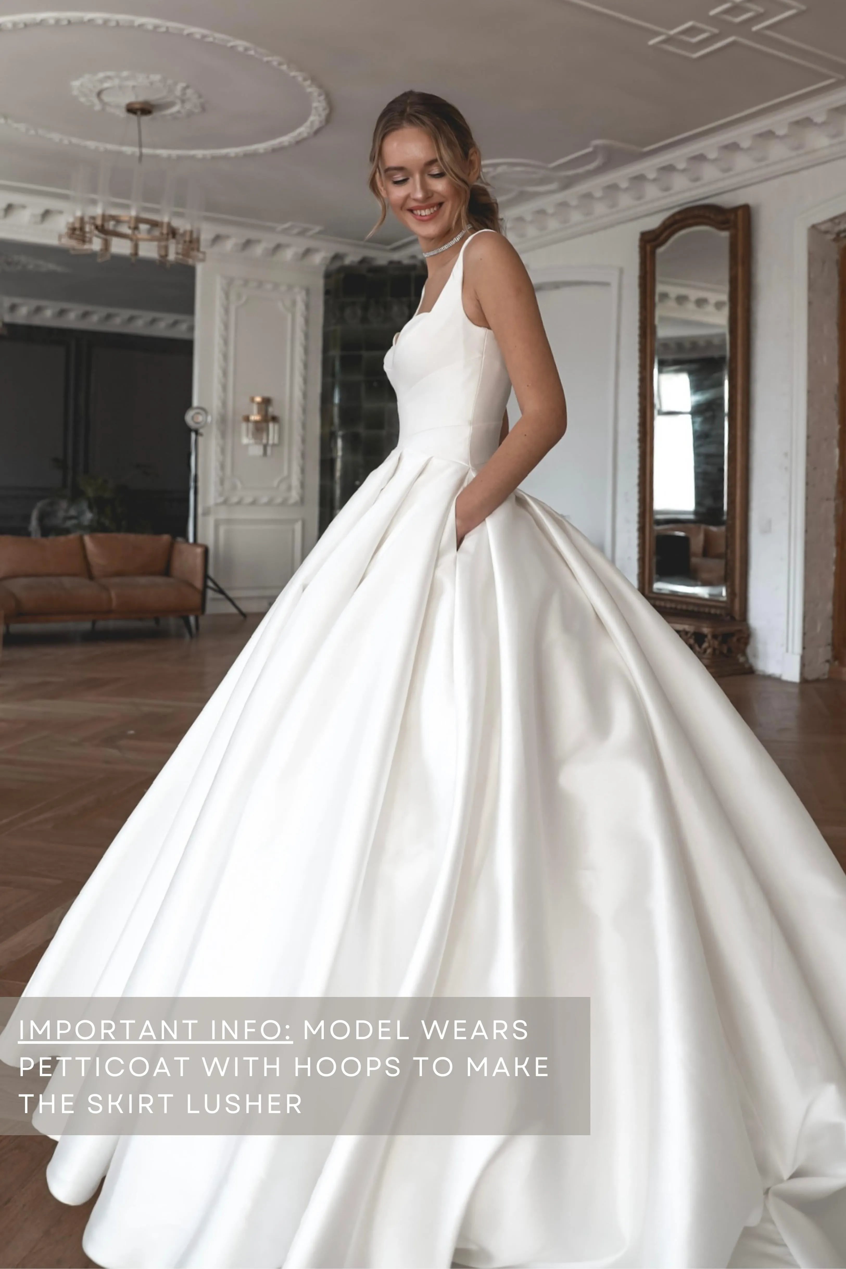 Classic Mikado Ball Gown Priscilla sold by Olivia Bottega product image thumbnail 2