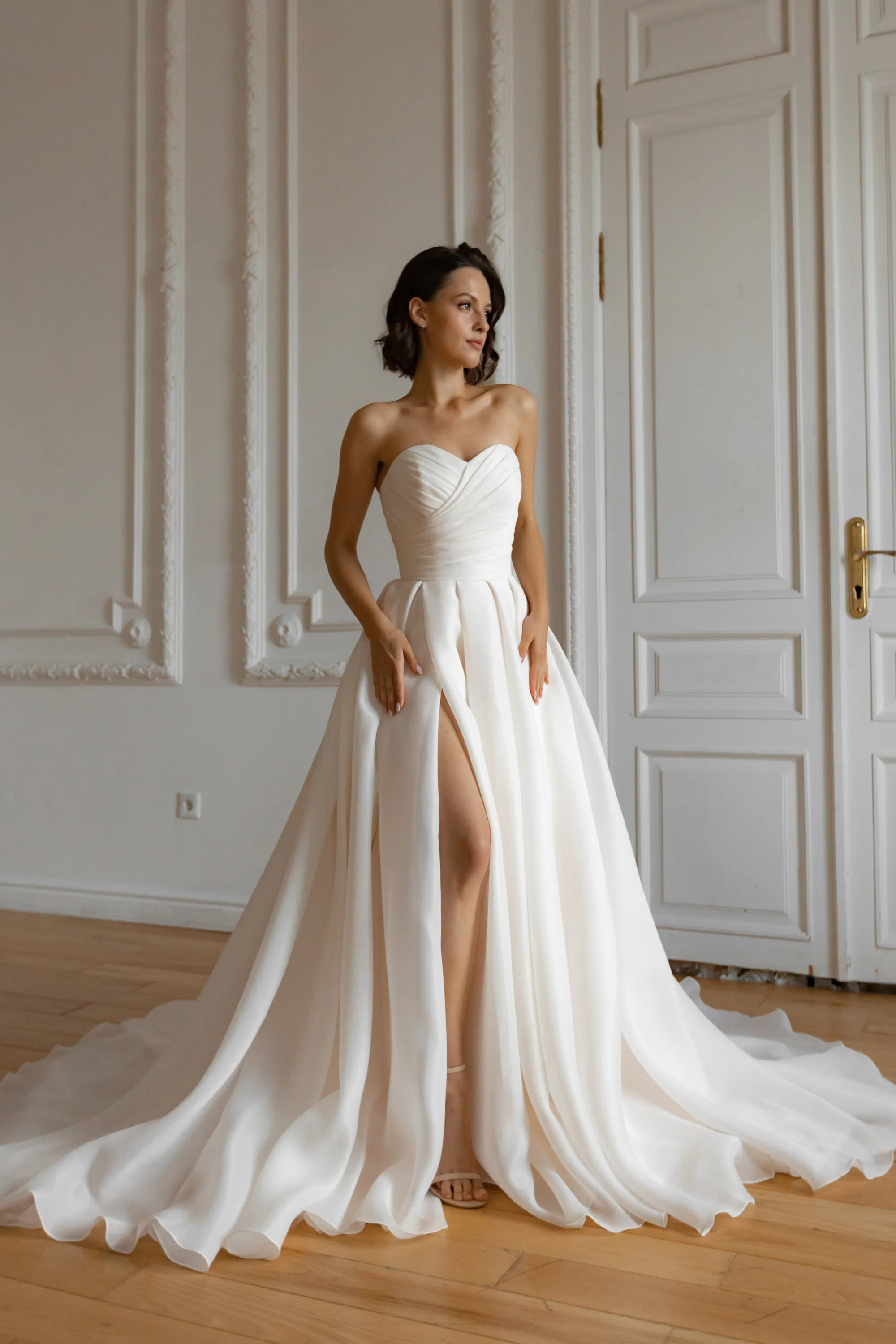 Sleeveless Wedding Dress Audrey sold by Olivia Bottega product image thumbnail 4