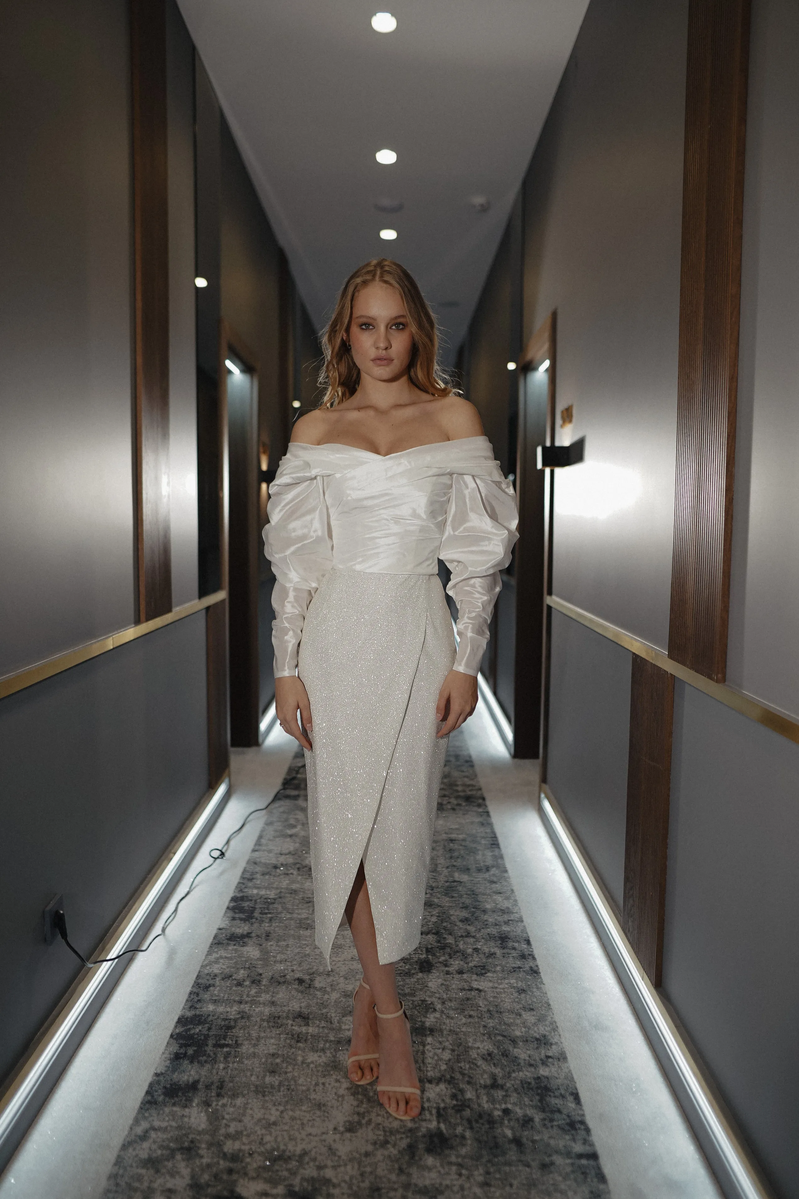 Taffeta Blouse Marthe with Long Sleeves sold by Olivia Bottega product image thumbnail 5