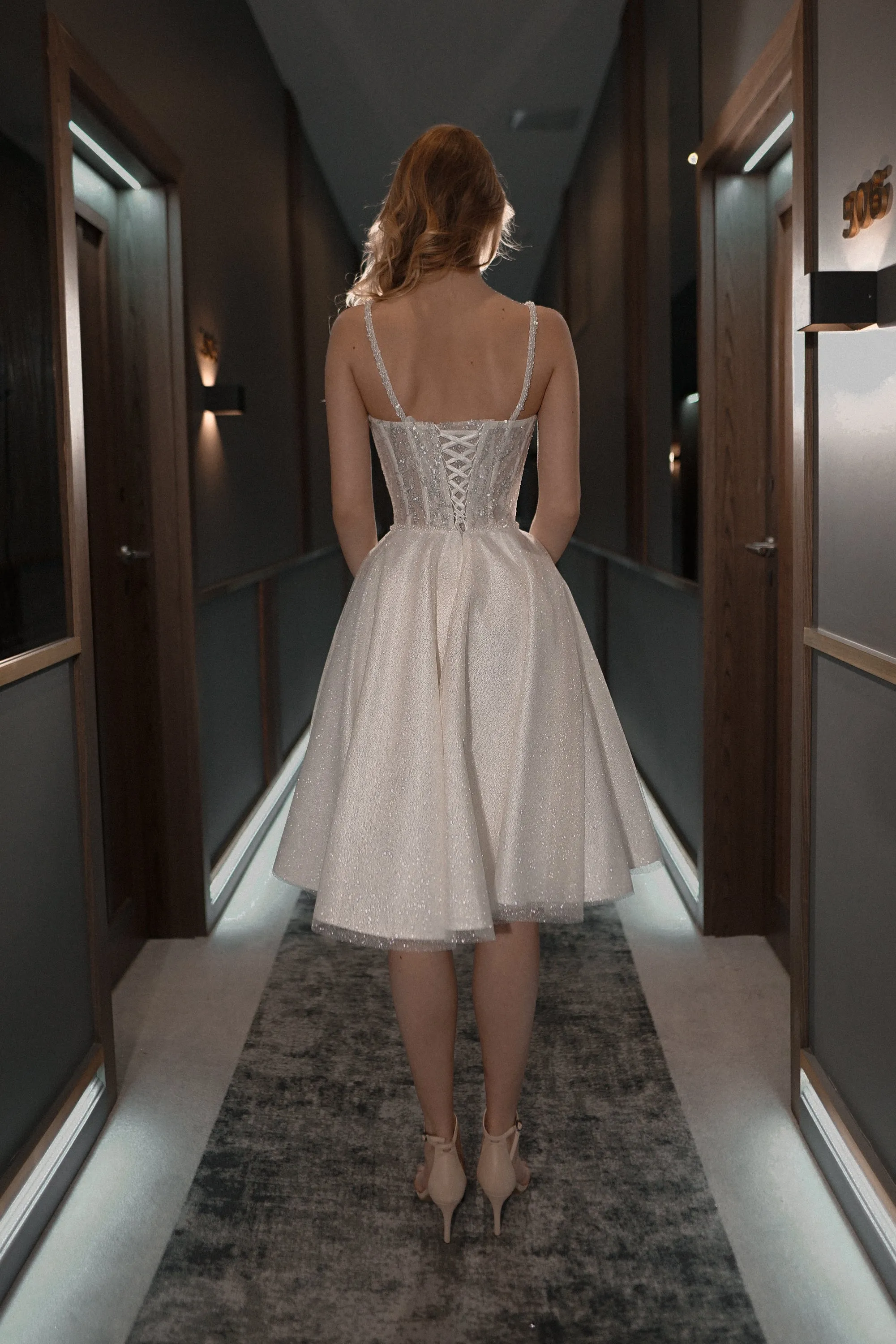 Sequin Wedding & Evening Dress Wilma sold by Olivia Bottega product image thumbnail 5