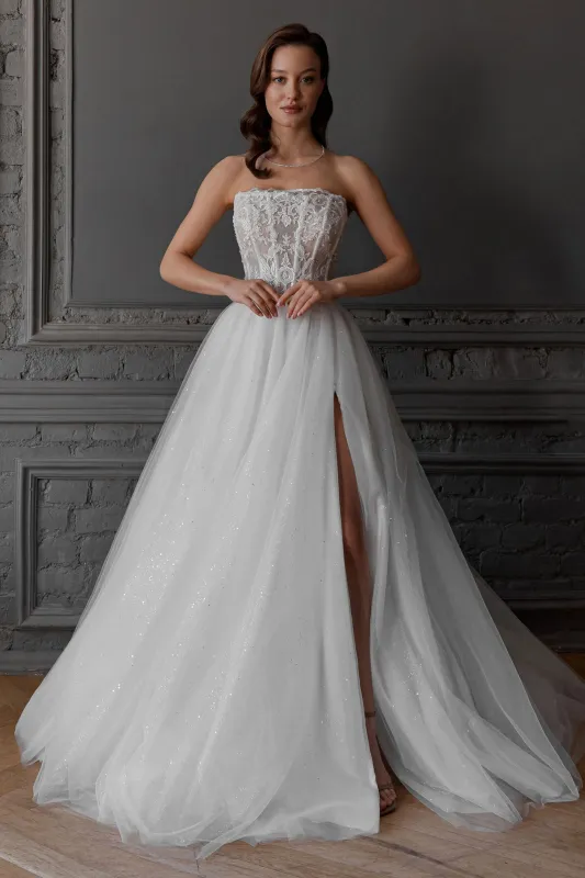 Sparkle Tulle Wedding Dress Serenity sold by Olivia Bottega