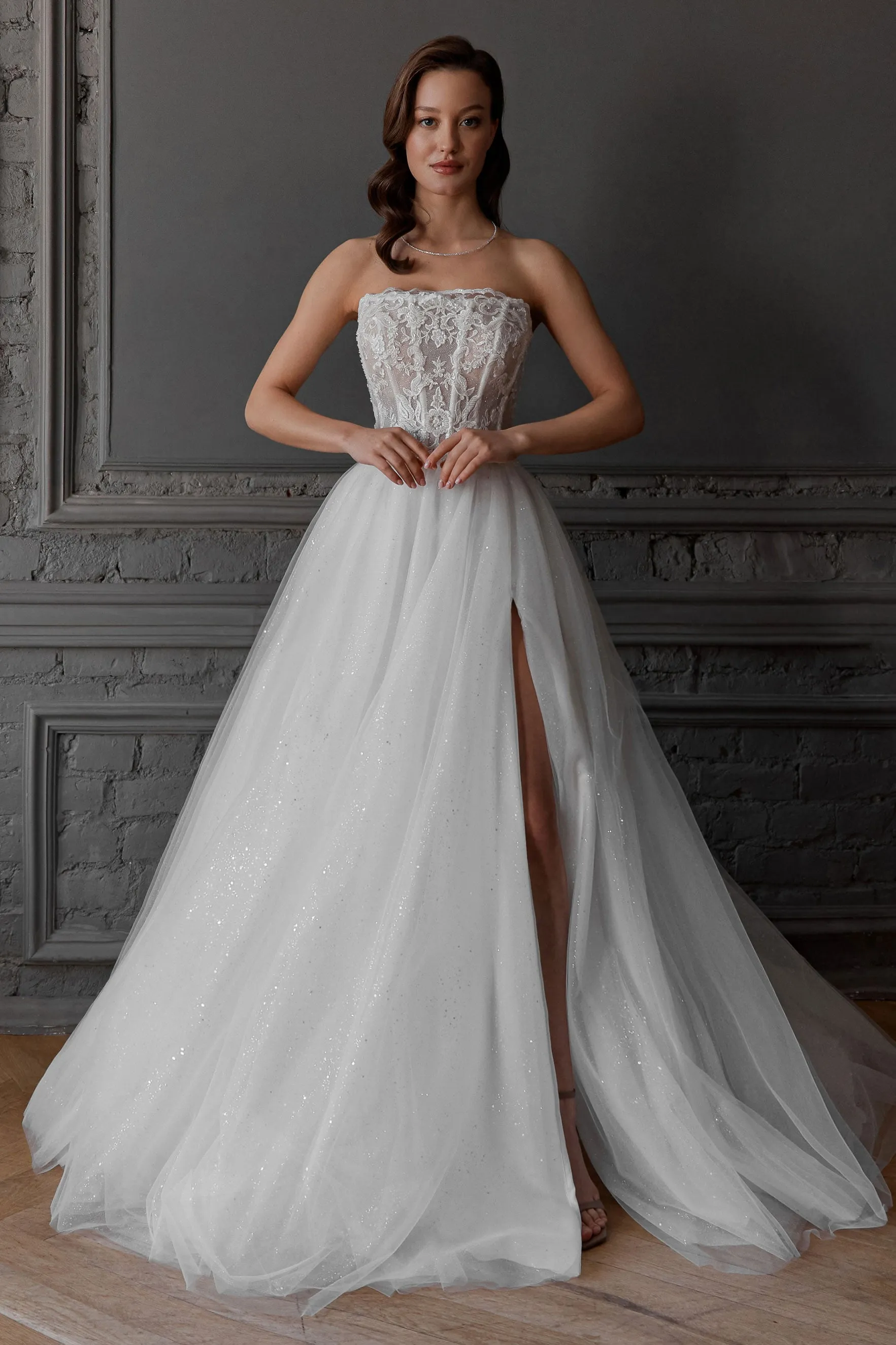 Sparkle Tulle Wedding Dress Serenity sold by Olivia Bottega