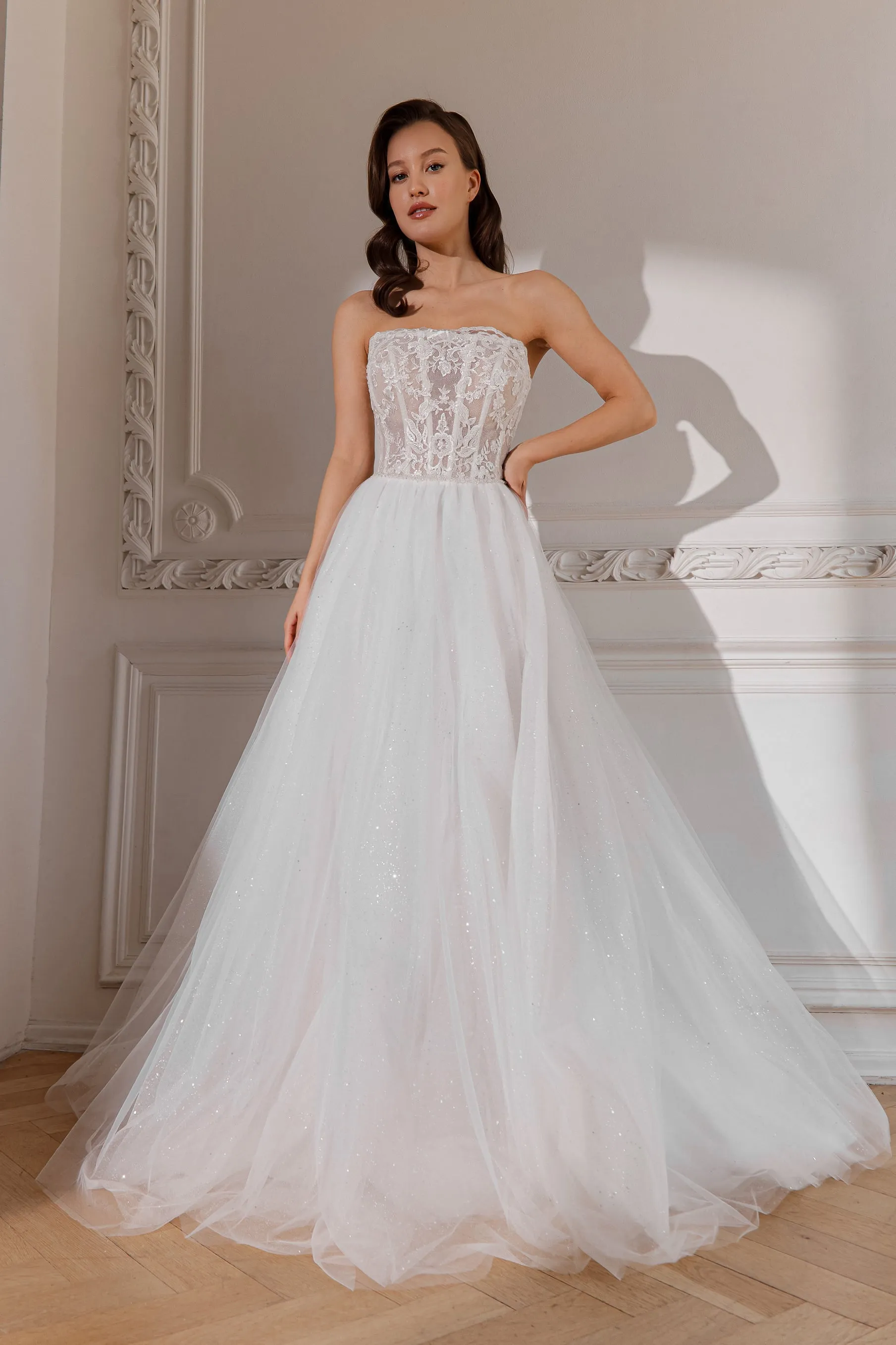 Sparkle Tulle Wedding Dress Serenity sold by Olivia Bottega product image thumbnail 5