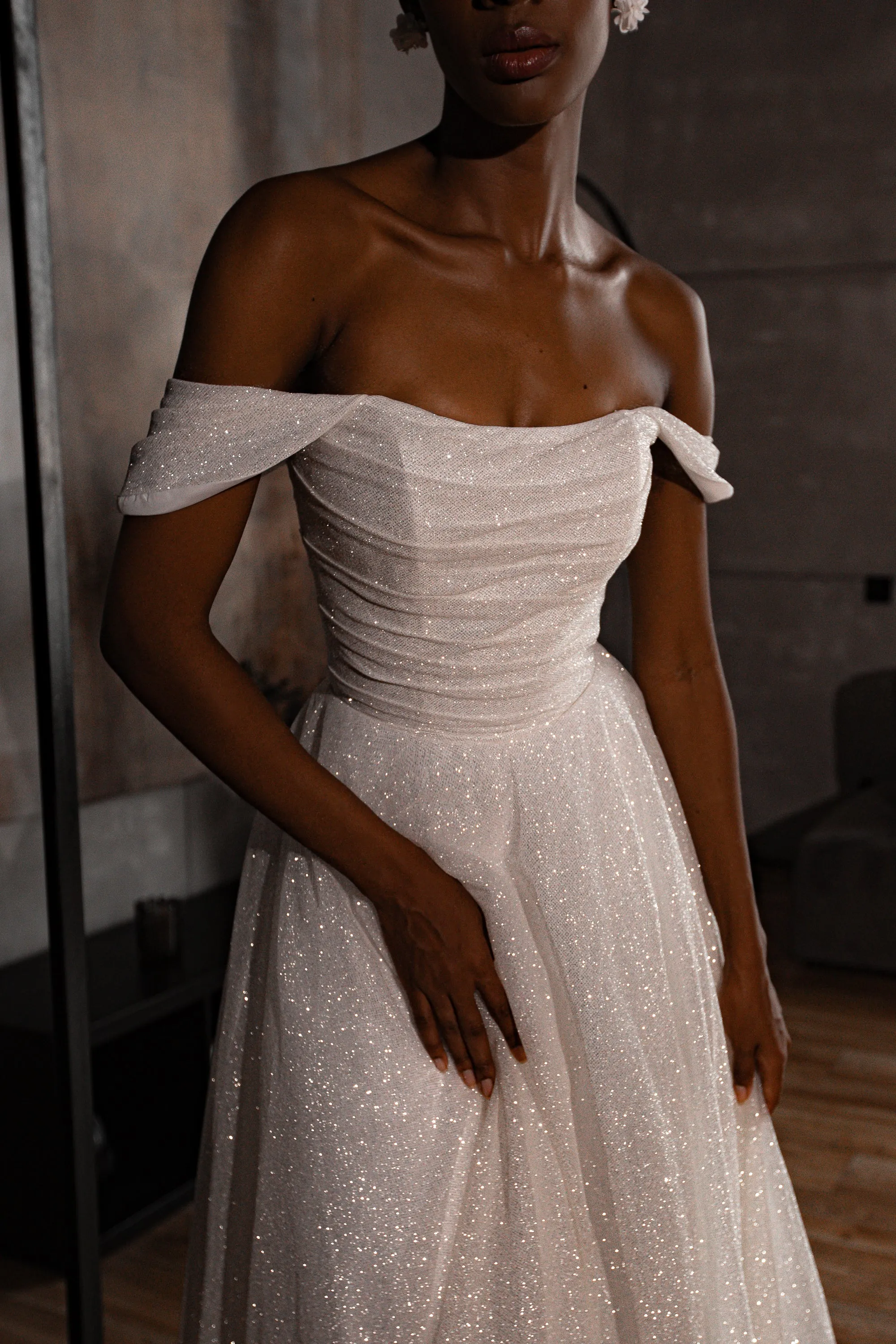 2 in 1 Sparkly Wedding Dress Lovisa sold by Olivia Bottega product image thumbnail 4