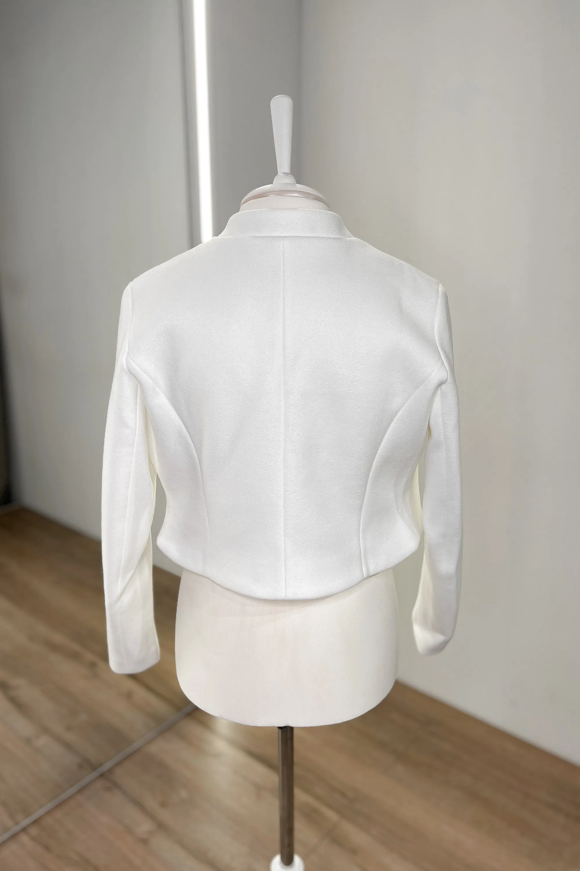 Bridal Jacket N300 | Ready-to-Ship sold by Olivia Bottega product image thumbnail 5