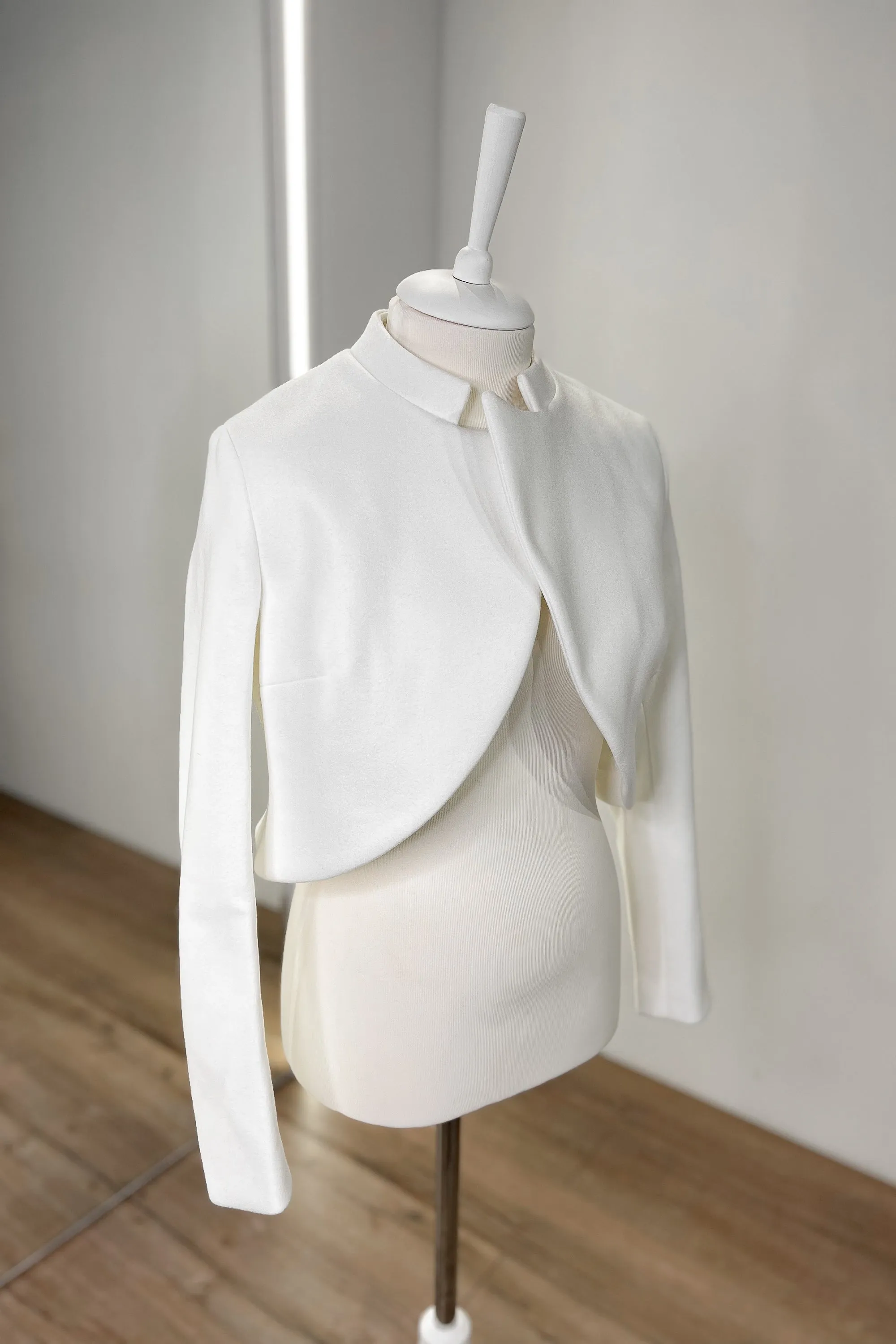 Bridal Jacket N300 | Ready-to-Ship sold by Olivia Bottega product image thumbnail 4