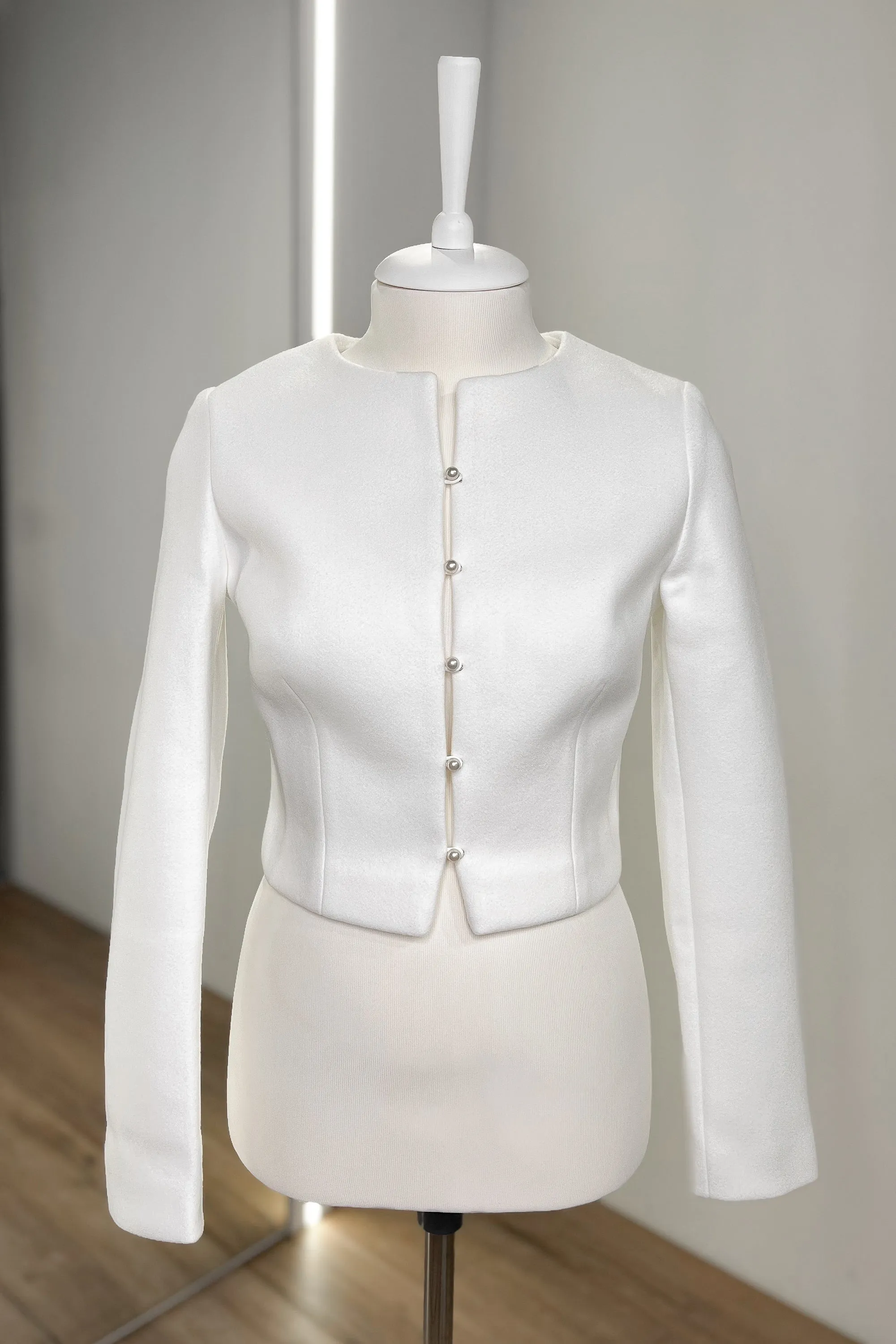 Bridal Jacket B400 | Ready-to-Ship sold by Olivia Bottega