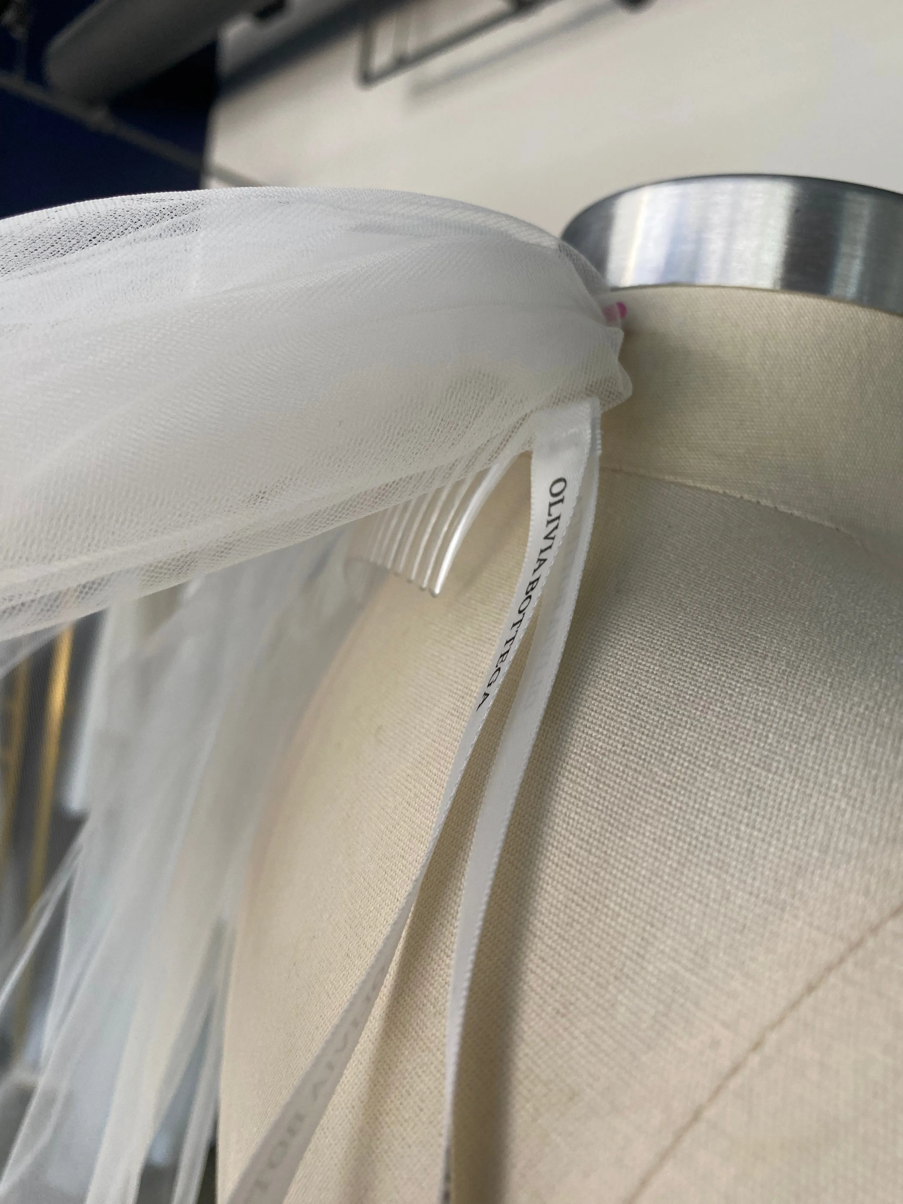 Wedding Veil Enn | Ready-to-Ship sold by Olivia Bottega product image thumbnail 4