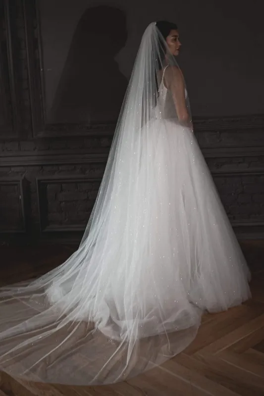 Sparkly Wedding Veil | Ready-to-Ship made by Olivia Bottega