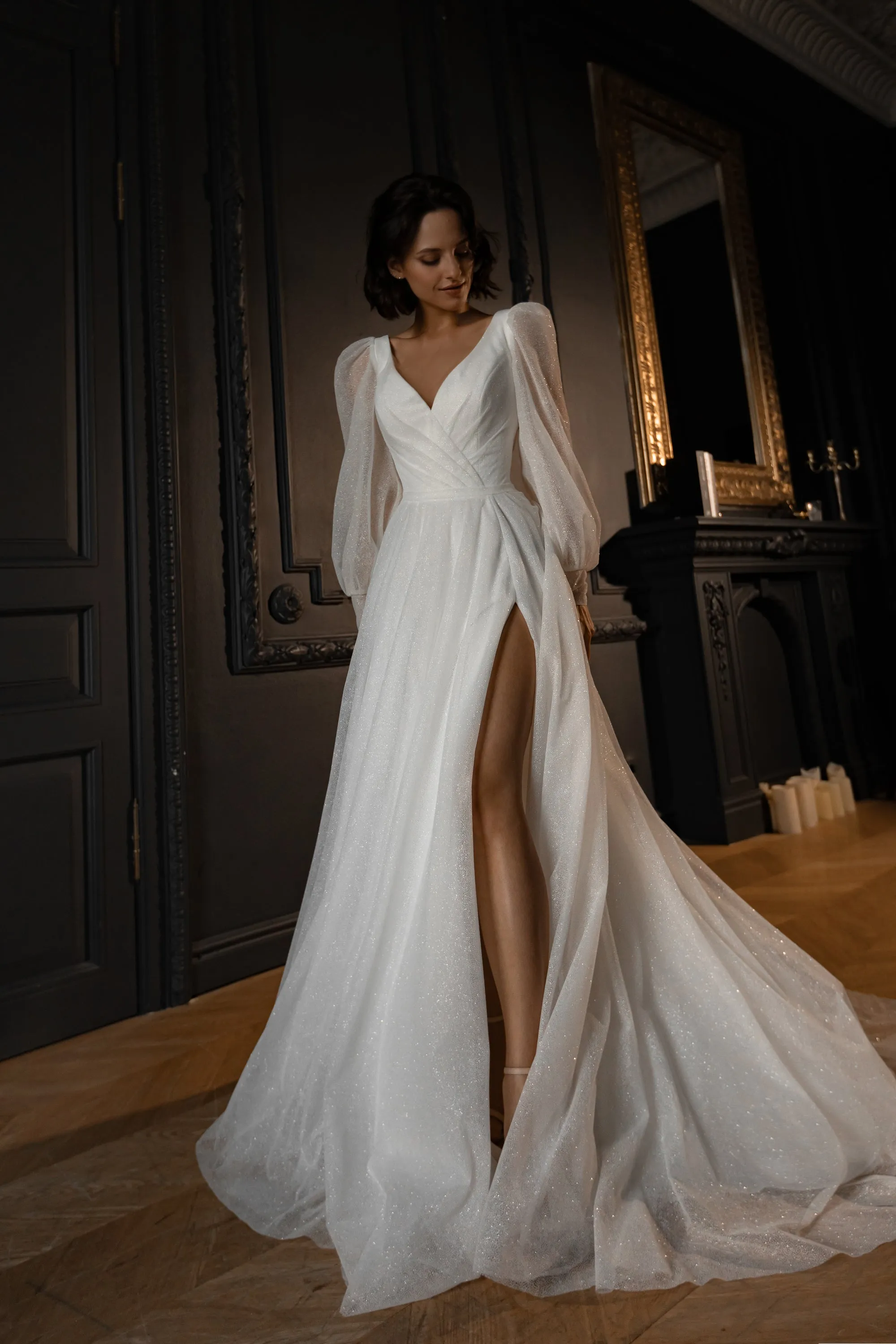 Sparkly Wedding Dress Inger | Ready-to-Ship sold by Olivia Bottega product image thumbnail 2