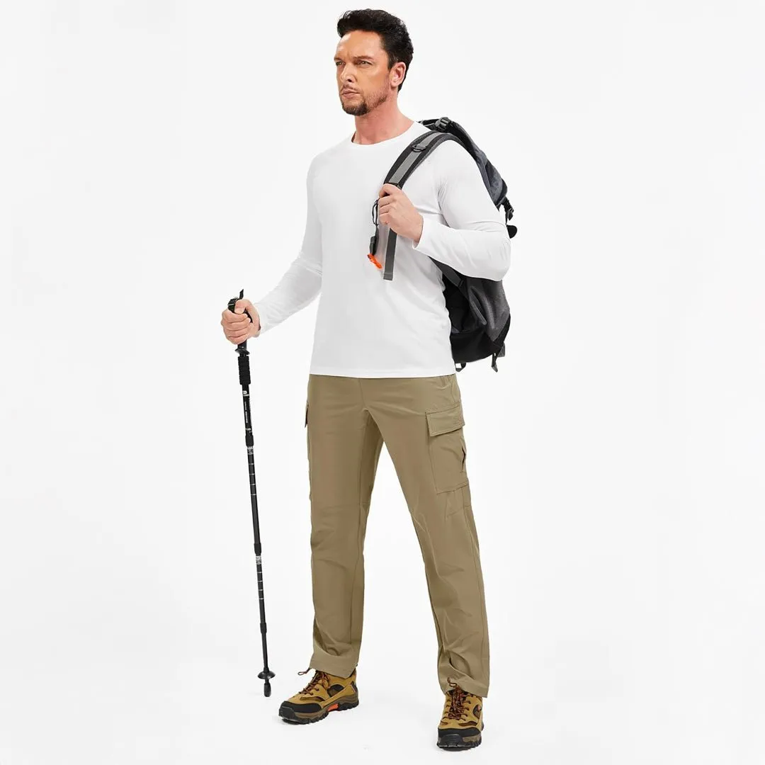 Men's Hiking Cargo Pants Quick Dry Water Resistant Pants sold by Tacvasen product image thumbnail 4