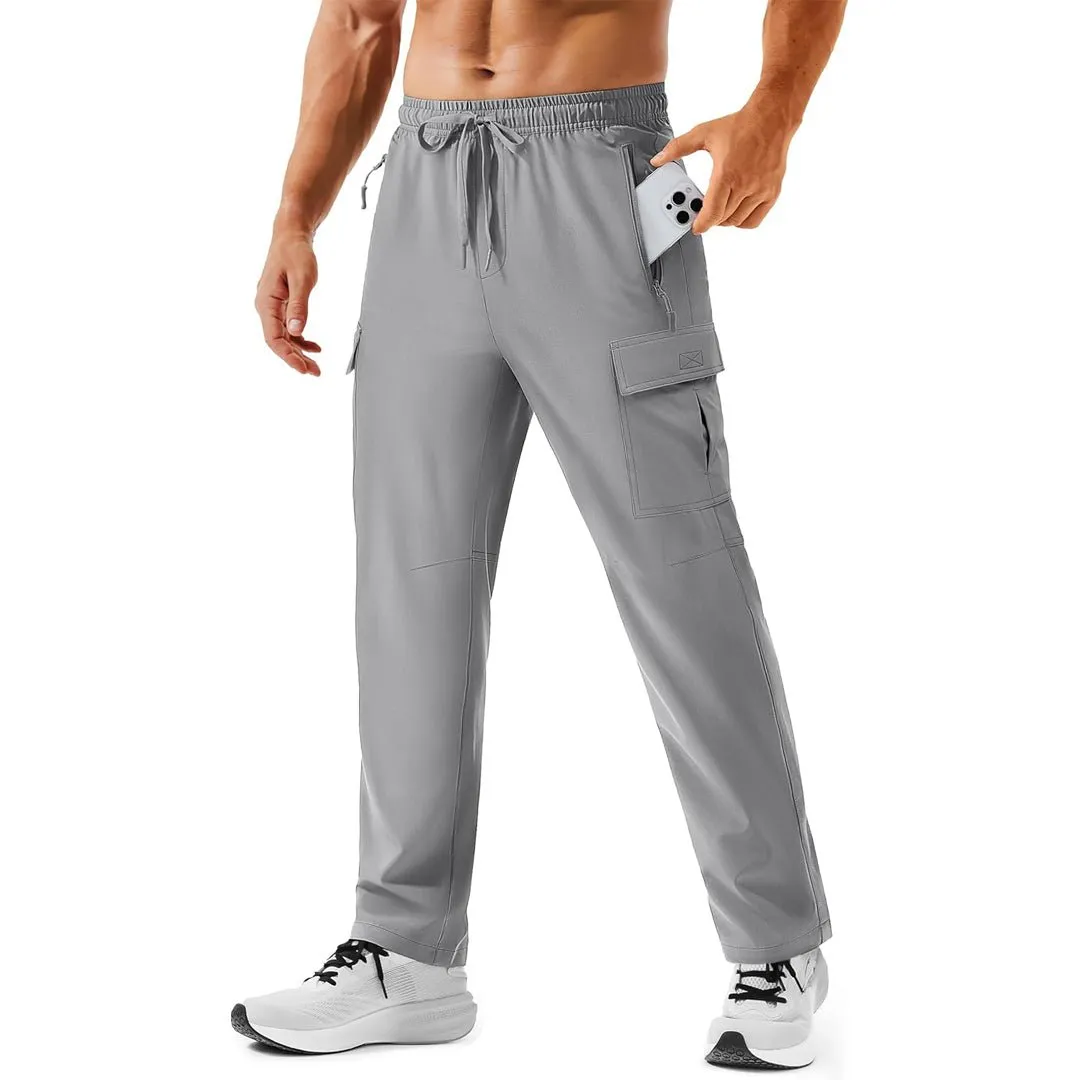 Men's Hiking Cargo Pants Quick Dry Water Resistant Pants sold by Tacvasen product image thumbnail 5