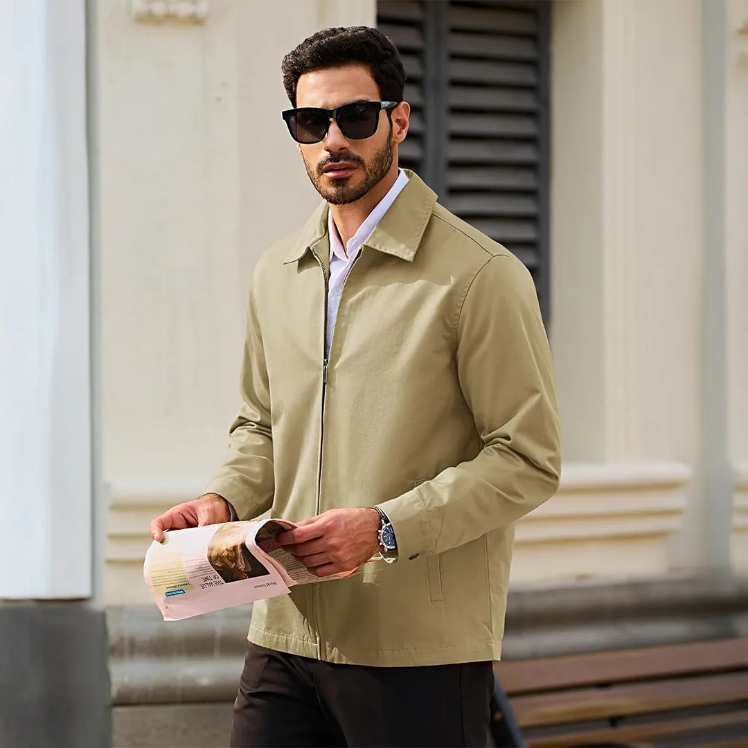 Men's Lightweight Windbreaker Jacket | 3 Pockets Cotton Coat sold by Tacvasen product image thumbnail 3