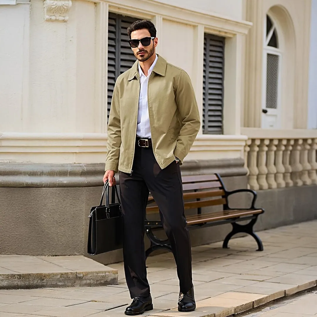 Men's Lightweight Windbreaker Jacket | 3 Pockets Cotton Coat sold by Tacvasen product image thumbnail 2