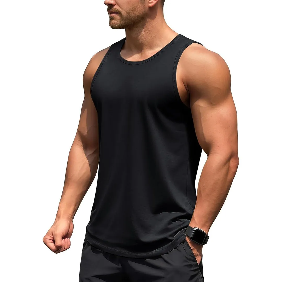 Men's UPF 50+ Quick Dry Workout & Gym Tank Top sold by Tacvasen product image thumbnail 4