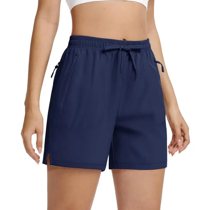 Women's 5 Inch Hiking Shorts Quick Dry UPF 50+ Outdoors Activewear sold by Tacvasen