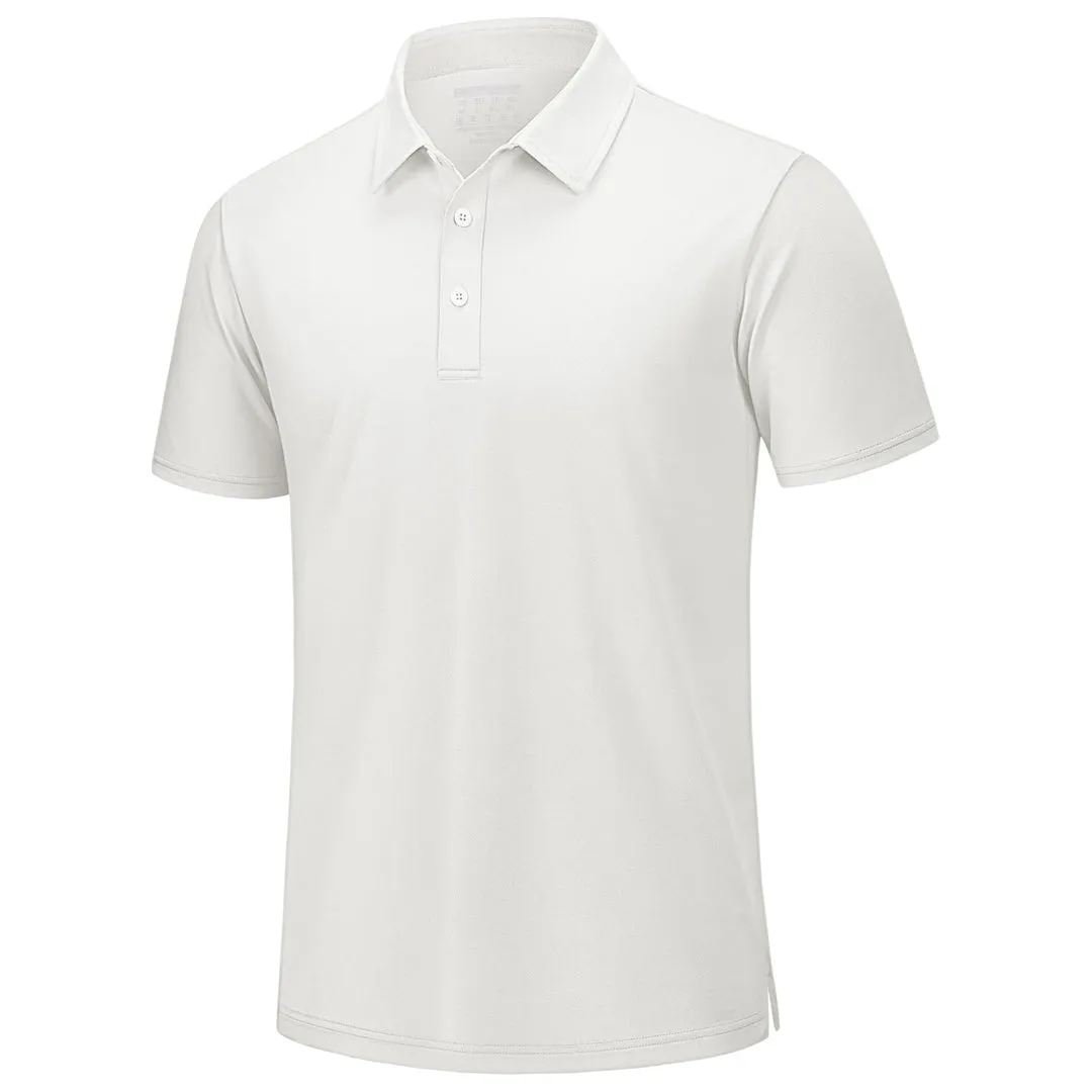 Men's Pique Polo Shirt Short Sleeve Cooling Golf Top sold by Tacvasen product image thumbnail 5