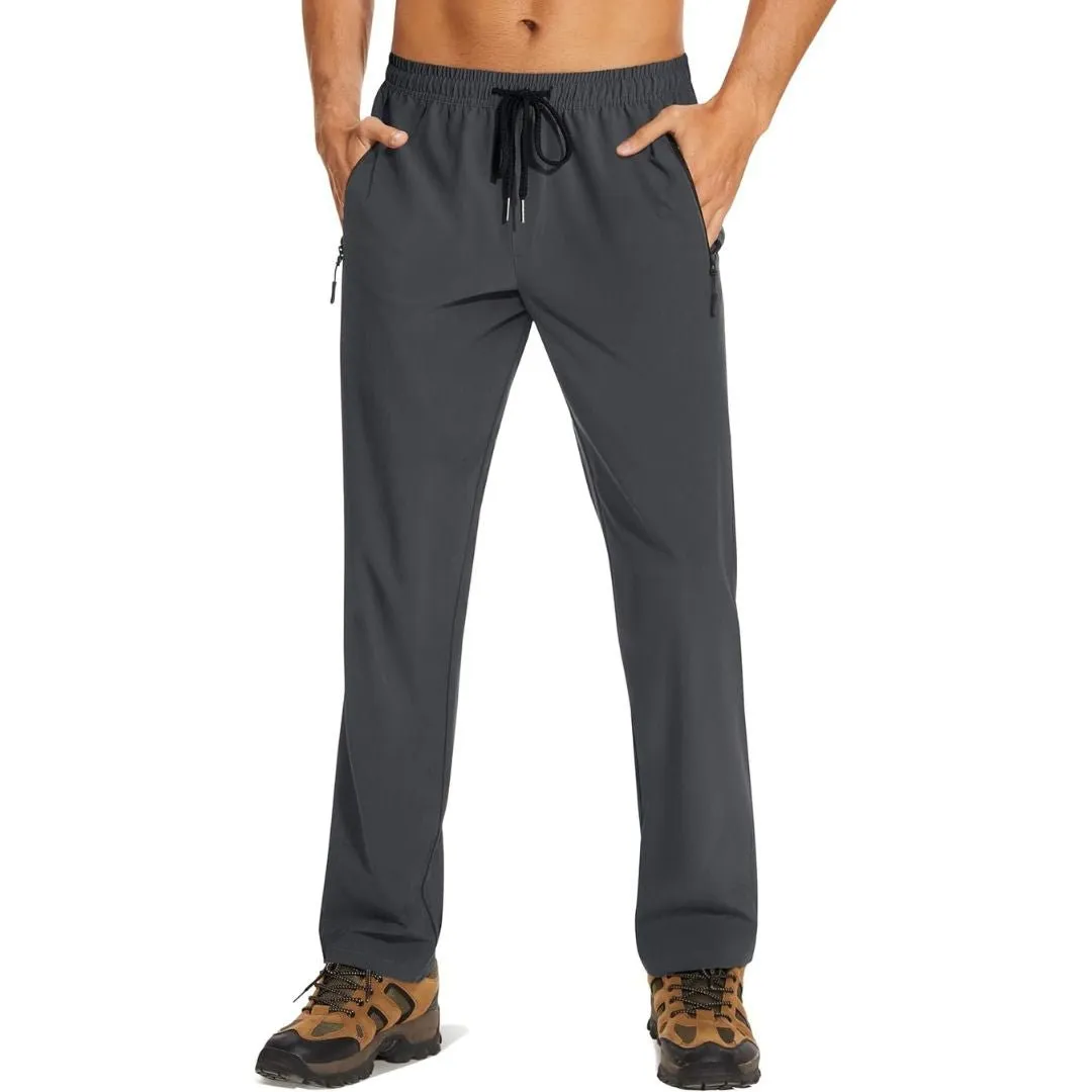 Mens Casual Pants Lightweight Quick Dry Water Resistant Joggers with Pockets sold by Tacvasen product image thumbnail 3