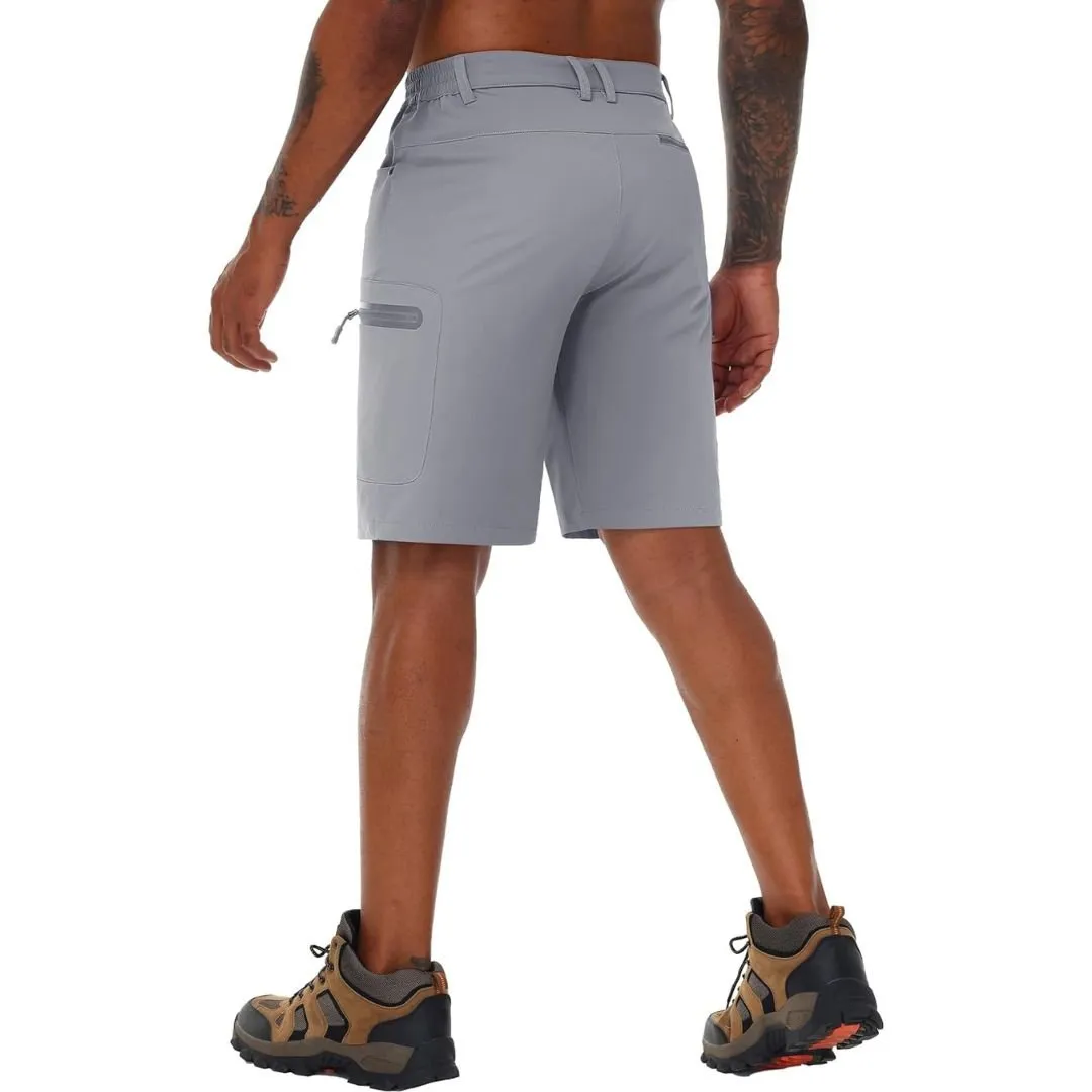 Men's Hiking Cargo Shorts 10 Inch Lightweight Outdoor Work Travel Shorts sold by Tacvasen product image thumbnail 3