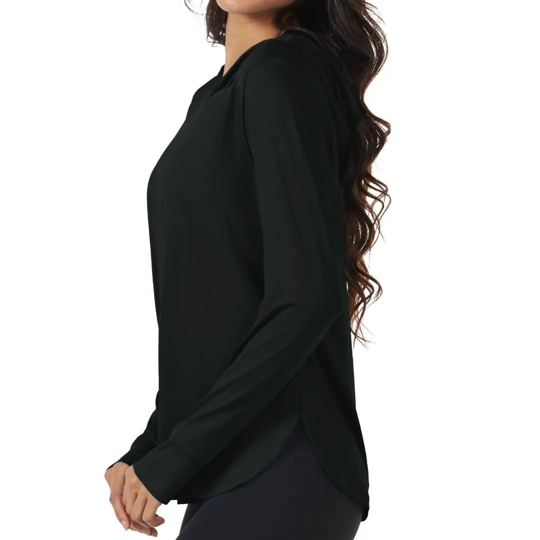 Women's UPF 80+ Sun Protection Nuit Nuit Hoodie Hiking UV Shirt sold by Tacvasen product image thumbnail 4