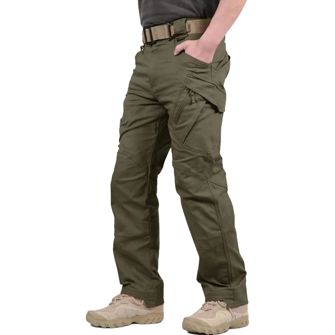 Men's Tactical Cargo Pants Lightweight Stretch Cotton 9 Pockets Outdoor sold by Tacvasen product image thumbnail 3