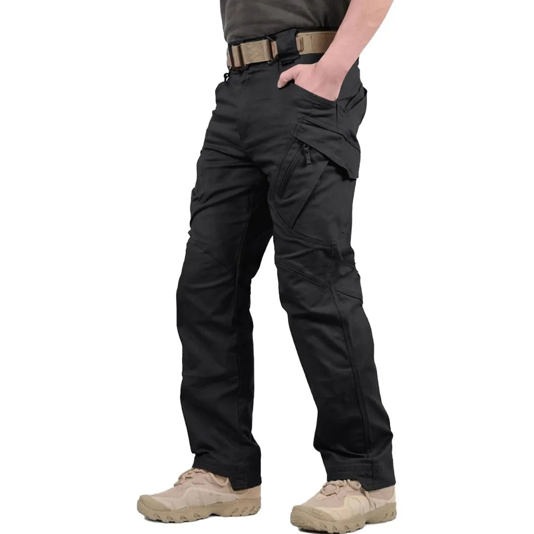 Men's Tactical Cargo Pants Lightweight Stretch Cotton 9 Pockets Outdoor sold by Tacvasen product image thumbnail 5