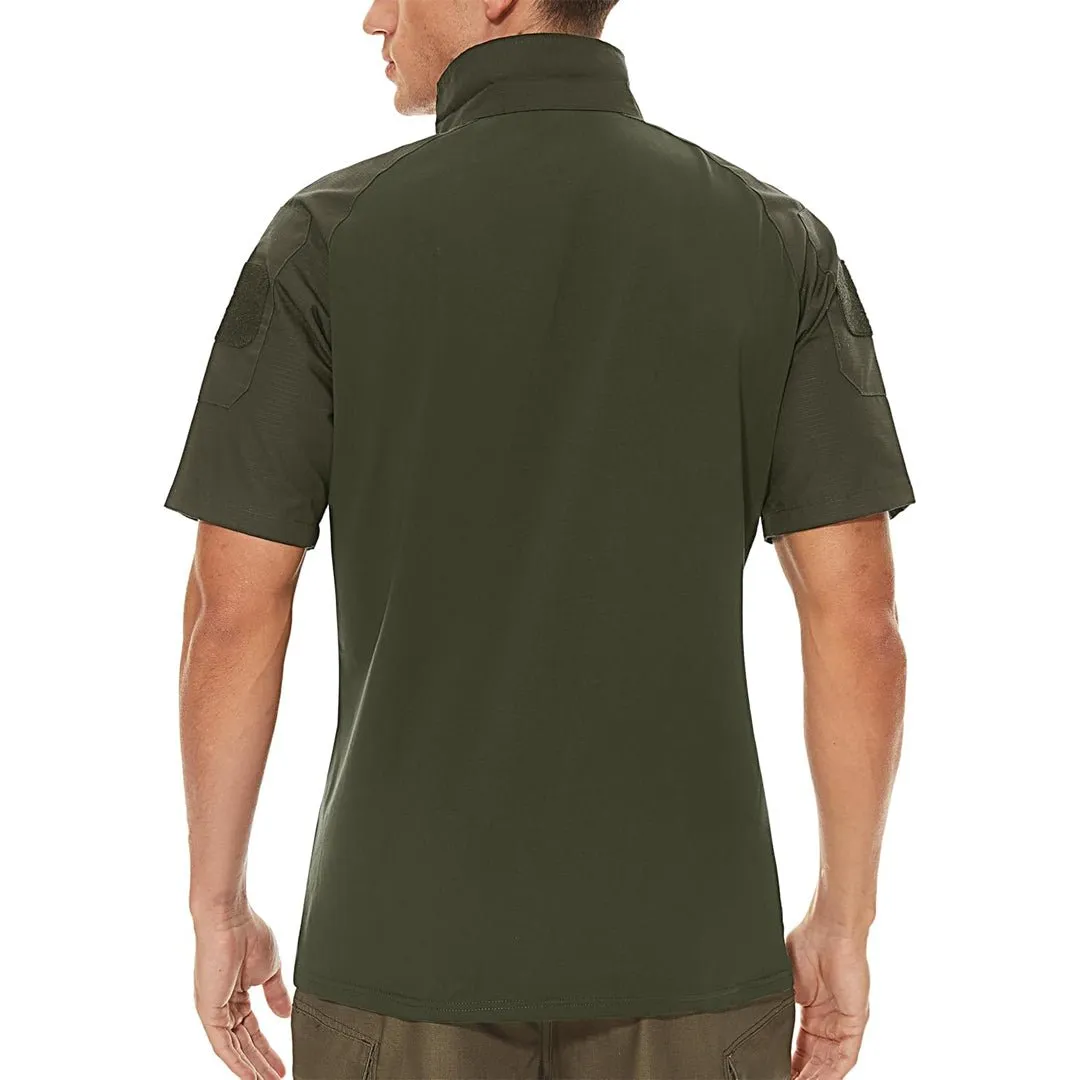 Men's Tactical Combat Shirt Ripstop Performance Tee sold by Tacvasen product image thumbnail 3