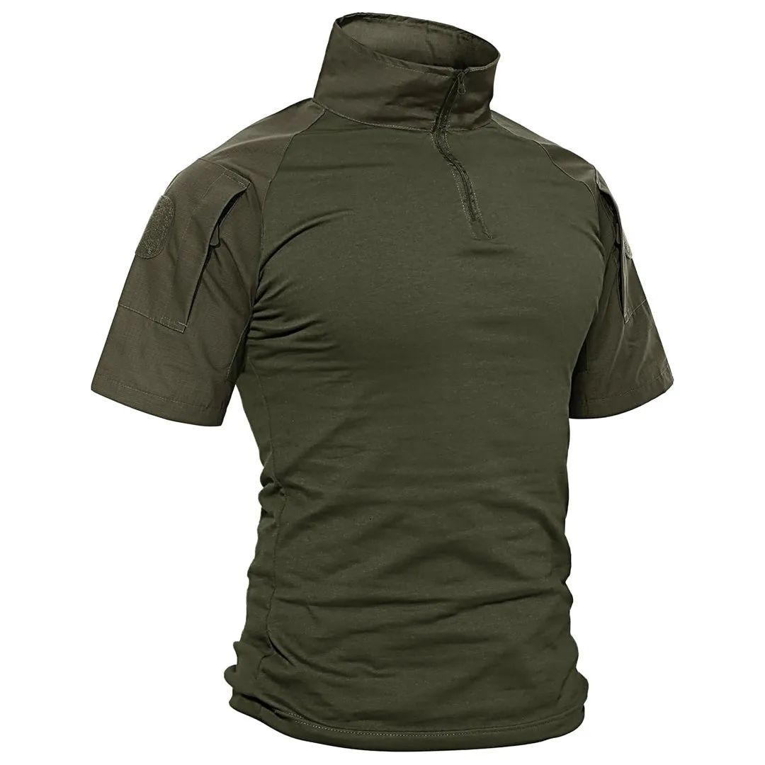 Men's Tactical Combat Shirt Ripstop Performance Tee sold by Tacvasen product image thumbnail 2