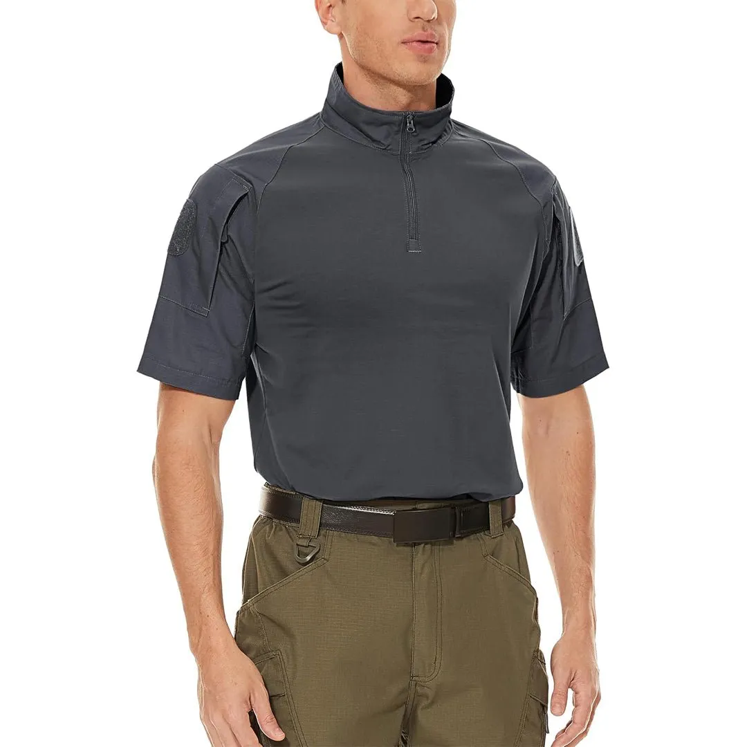 Men's Tactical Combat Shirt Ripstop Performance Tee sold by Tacvasen product image thumbnail 5