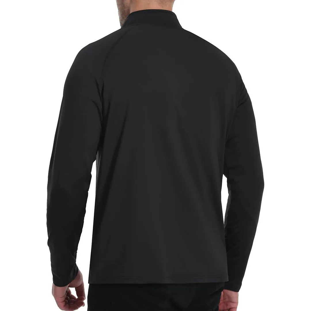Men's 1/4 Zip Athletic Pullover Fleece Lined Sweatshirts sold by Tacvasen product image thumbnail 3