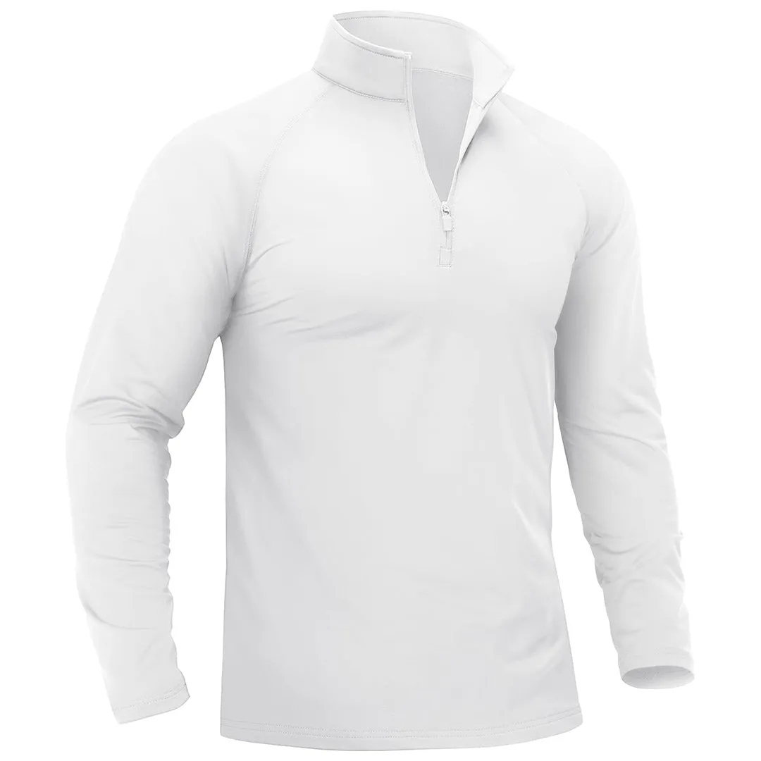 Men's 1/4 Zip Athletic Pullover Fleece Lined Sweatshirts sold by Tacvasen product image thumbnail 4