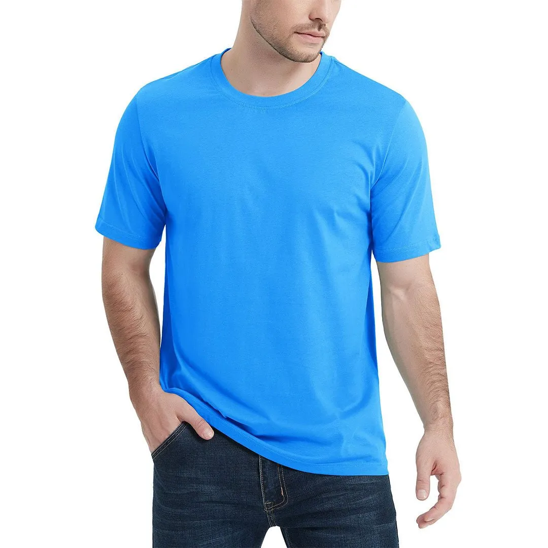 Men's Casual Crew Neck Cotton T-Shirt sold by Tacvasen product image thumbnail 2