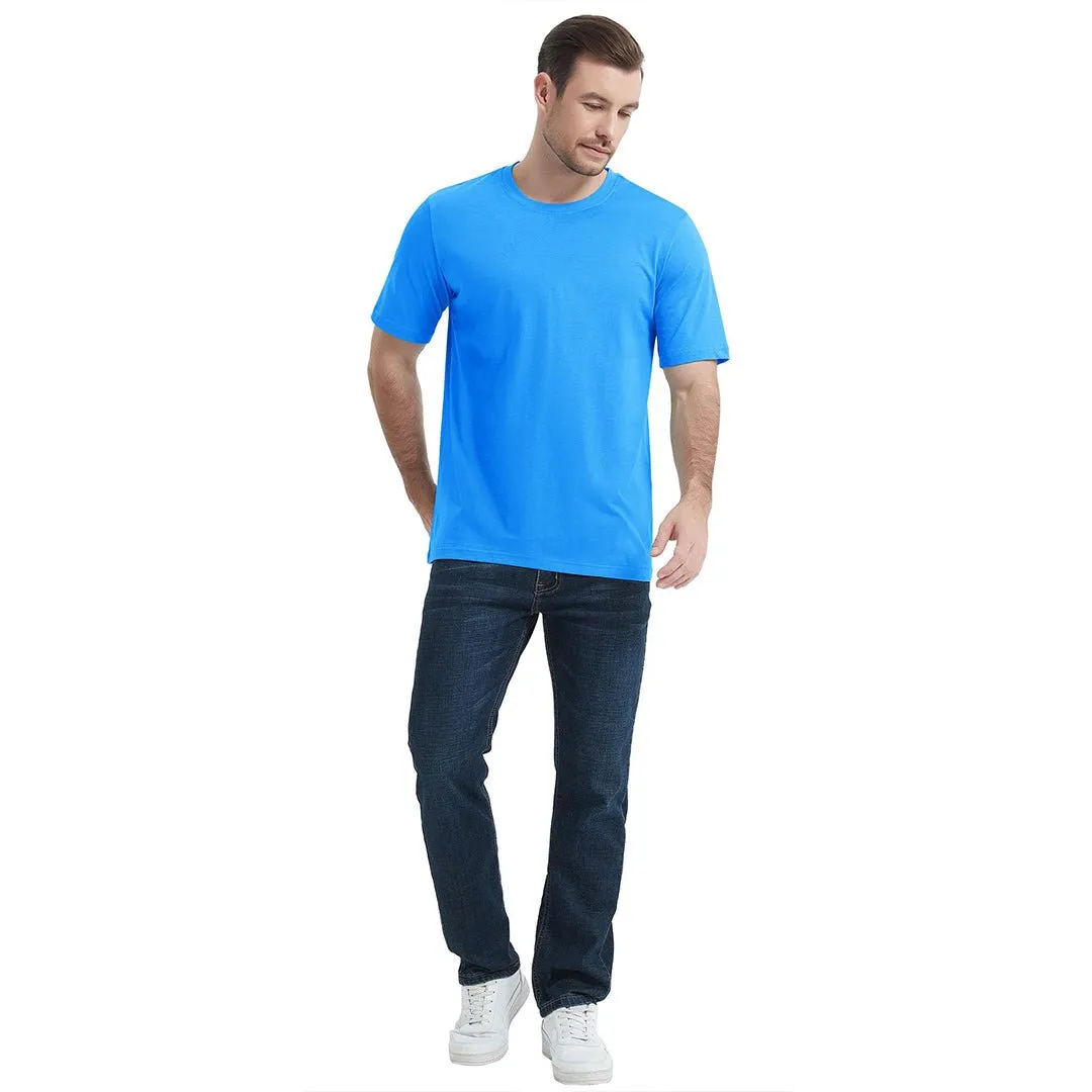 Men's Casual Crew Neck Cotton T-Shirt sold by Tacvasen product image thumbnail 3