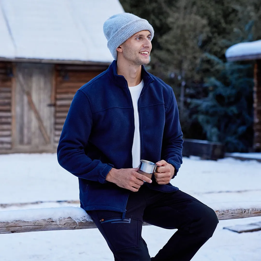 Men's Lightweight Full Zip Casual Fleece Jacket sold by Tacvasen product image thumbnail 4