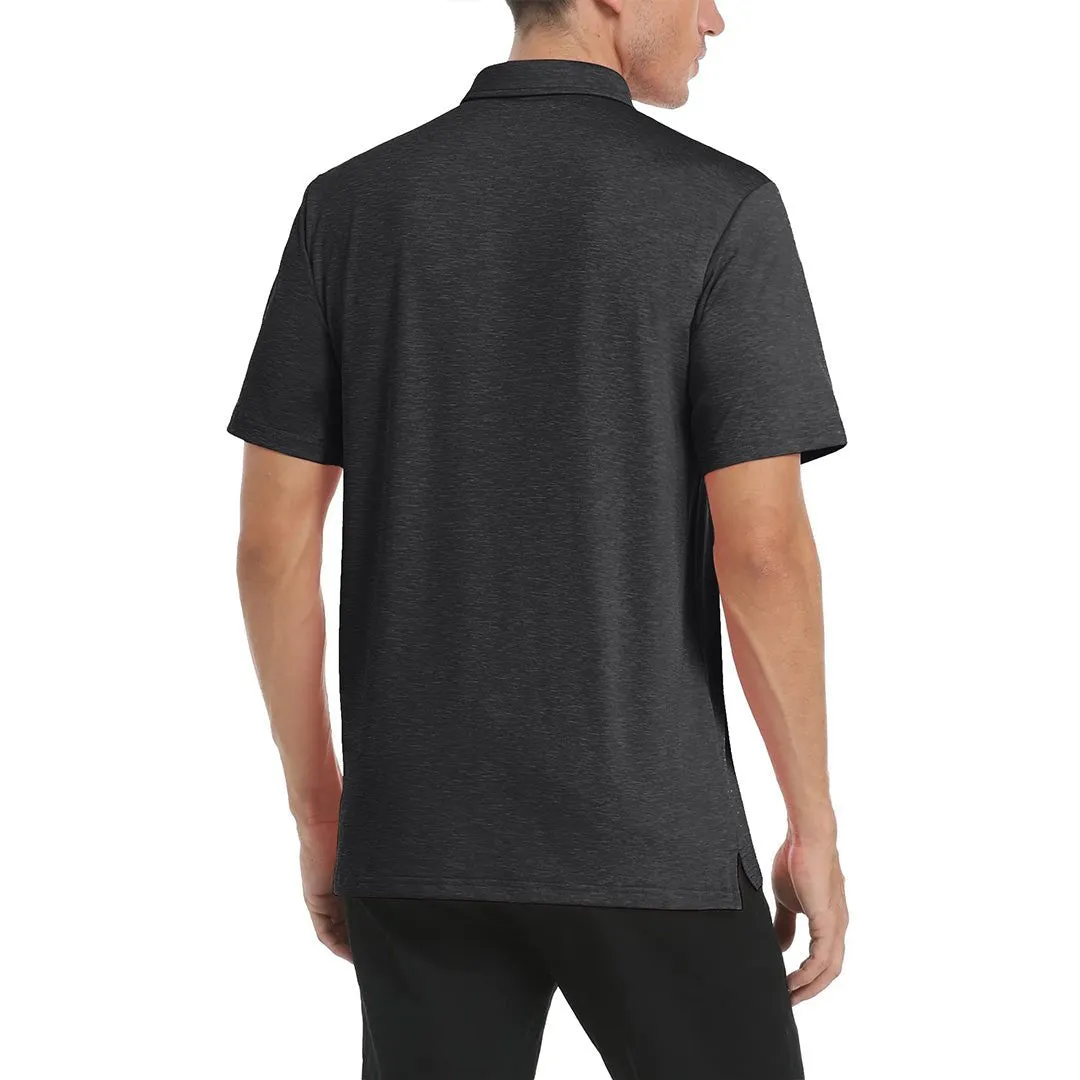 Men's Polo Quick Dry 3 Buttons T-Shirt with Pockets sold by Tacvasen product image thumbnail 3