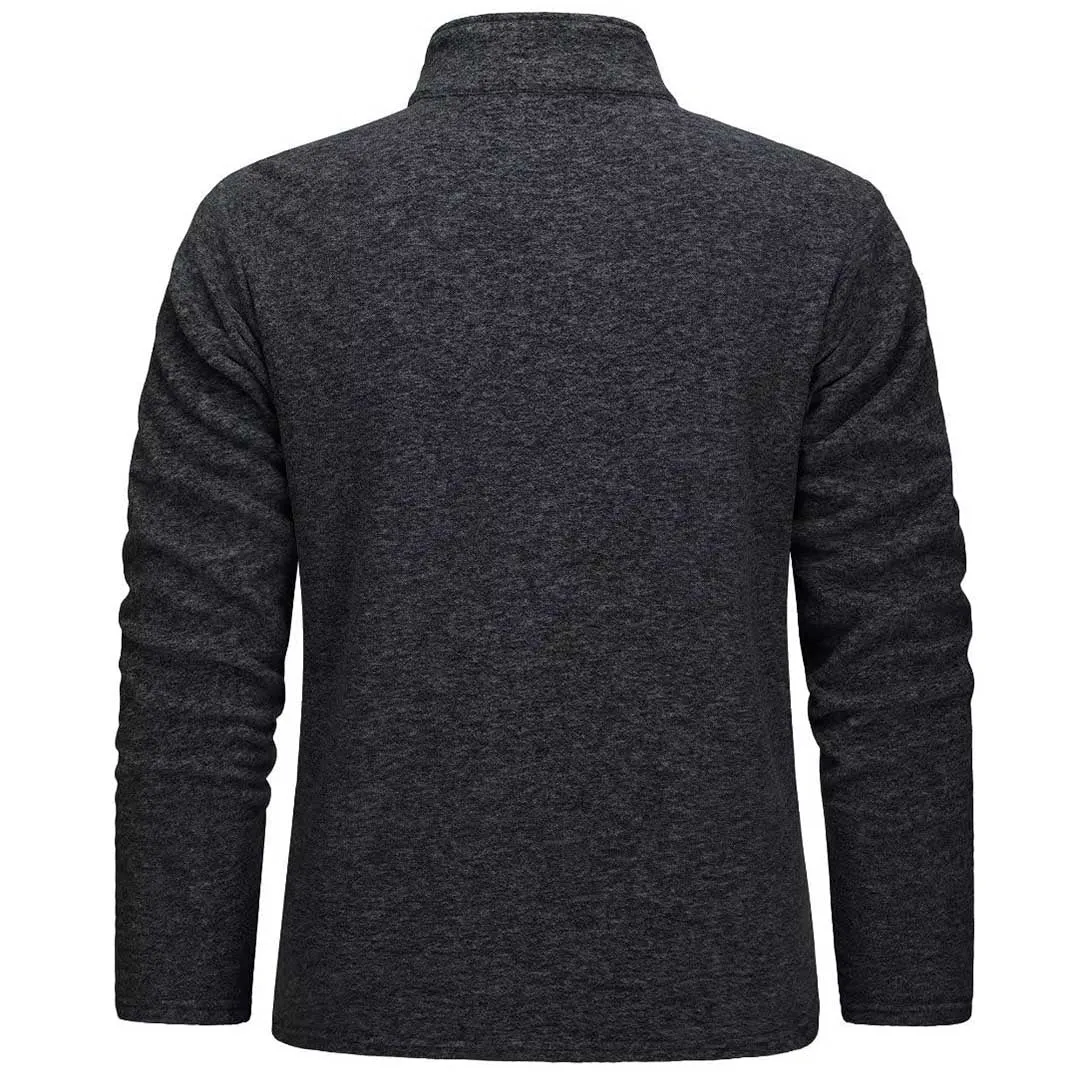Men's 1/4 Zip Fleece Athletic Pullover Sweatshirts sold by Tacvasen product image thumbnail 4