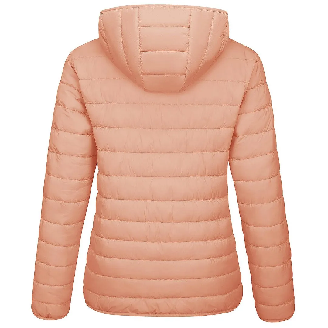 Women's Puffer Jacket Full-zip Water-Resistant Winter Hooded Coat sold by Tacvasen product image thumbnail 3