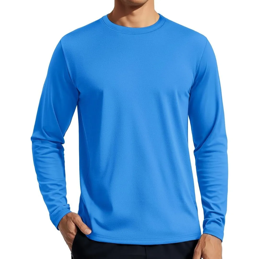 Men's UPF 80+ Sun Shirt Long Sleeve Rashguard Quick Dry Swim sold by Tacvasen product image thumbnail 3