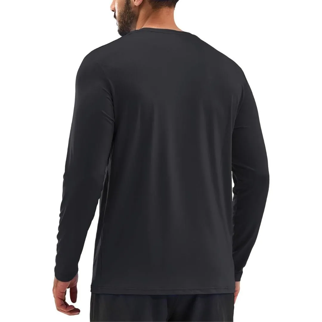 Men's UPF 80+ Sun Shirt Long Sleeve Rashguard Quick Dry Swim sold by Tacvasen product image thumbnail 2