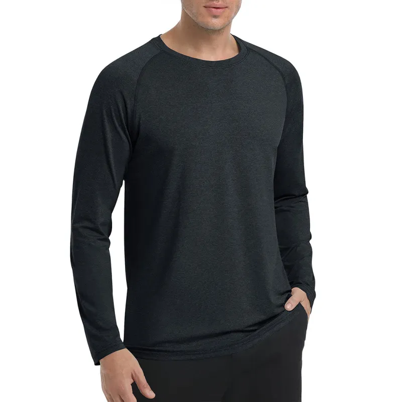 Men's UPF 50+ Fishing Swim Long Sleeve Shirts sold by Tacvasen