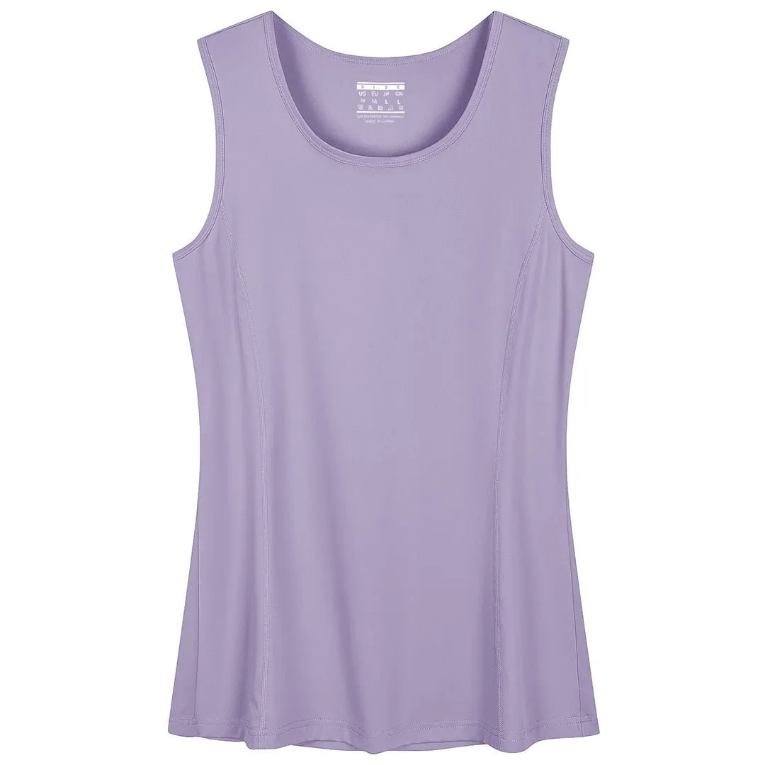 Women's Quick Dry Sun Protection UPF 80+ Running Yoga Tank Tops sold by Tacvasen product image thumbnail 2