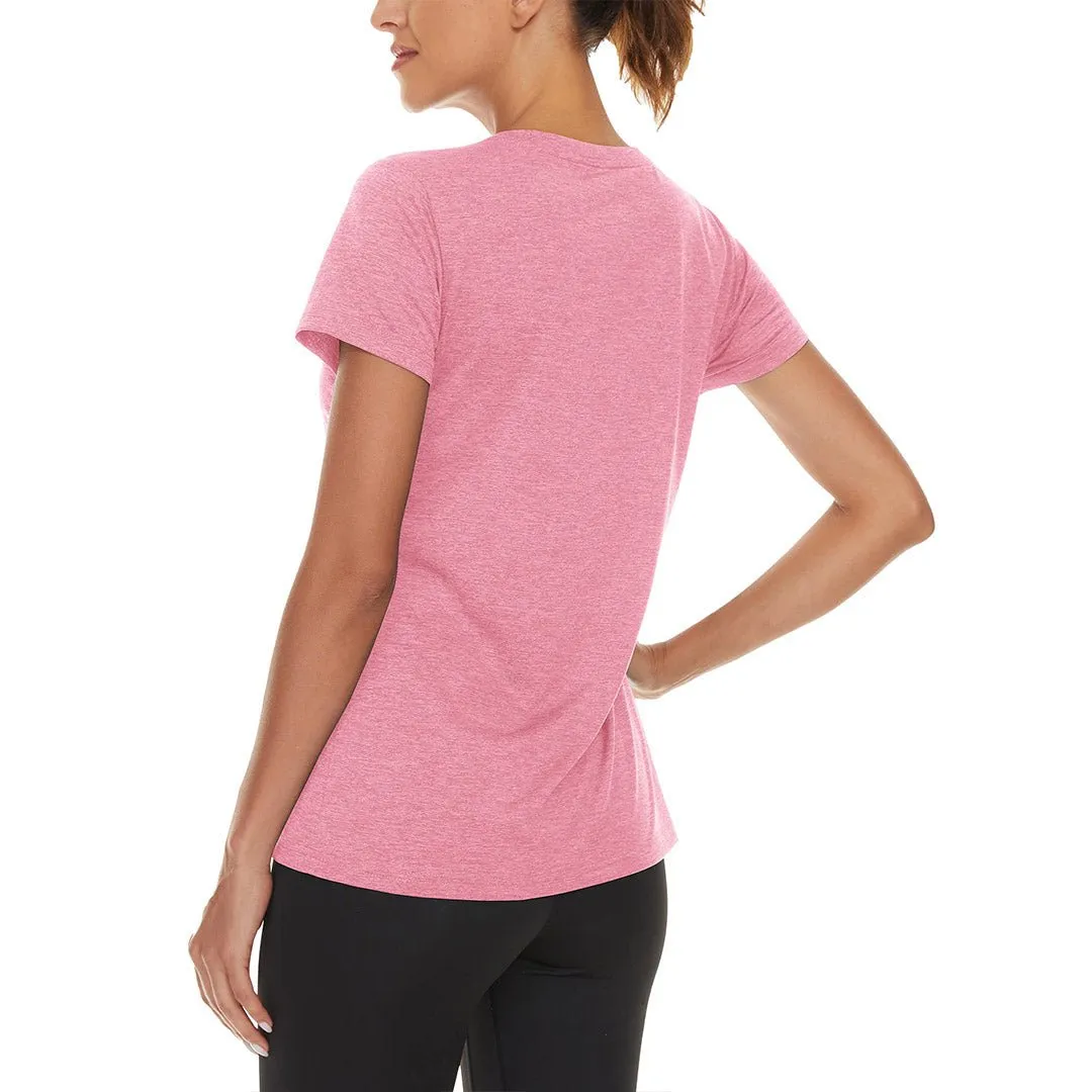 Women's Lightweight Quick Dry Running T-Shirts sold by Tacvasen product image thumbnail 2